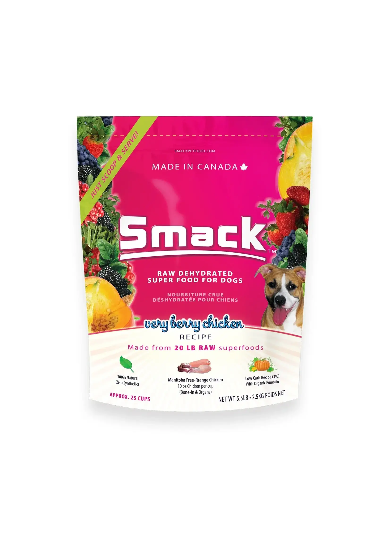 Smack Smack Dog Very Berry Chicken