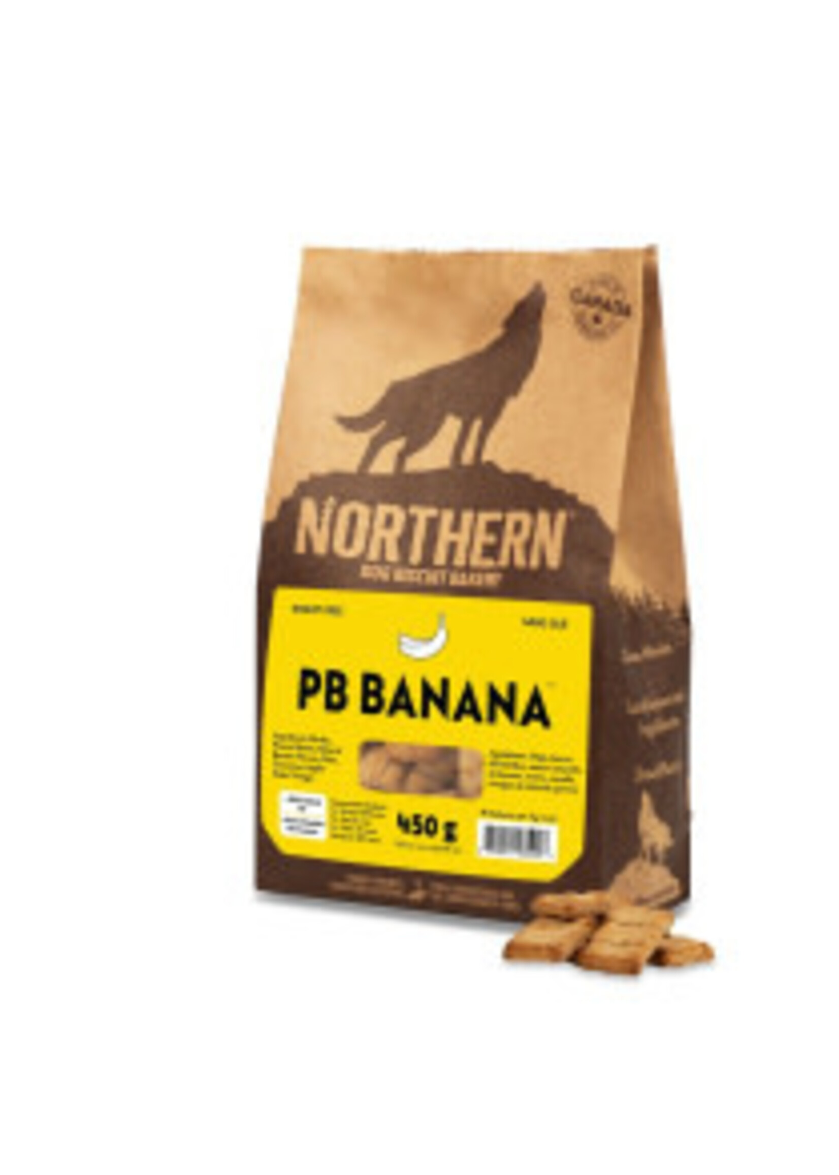 Northern Biscuit WF PB Banana 450 g / 15.9 oz