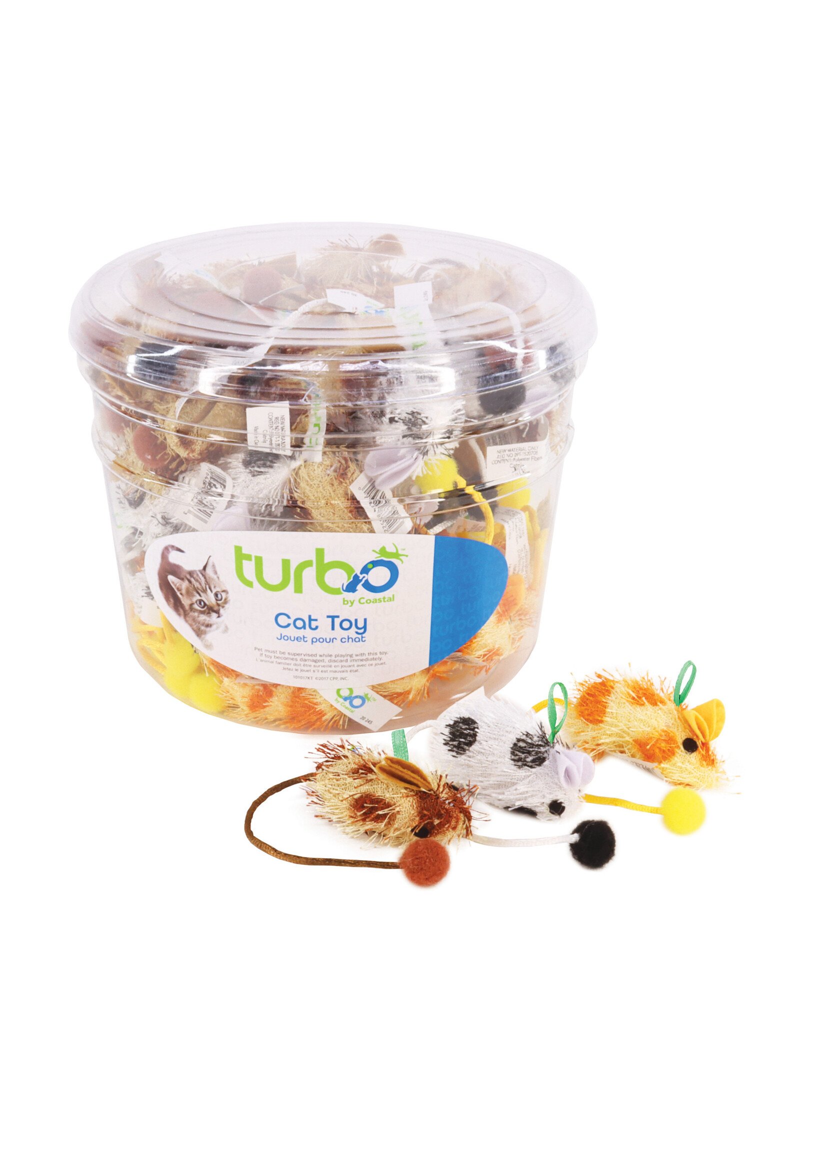 Coastal Pet Products Inc. Turbo Spotted Mouse Cat Toy