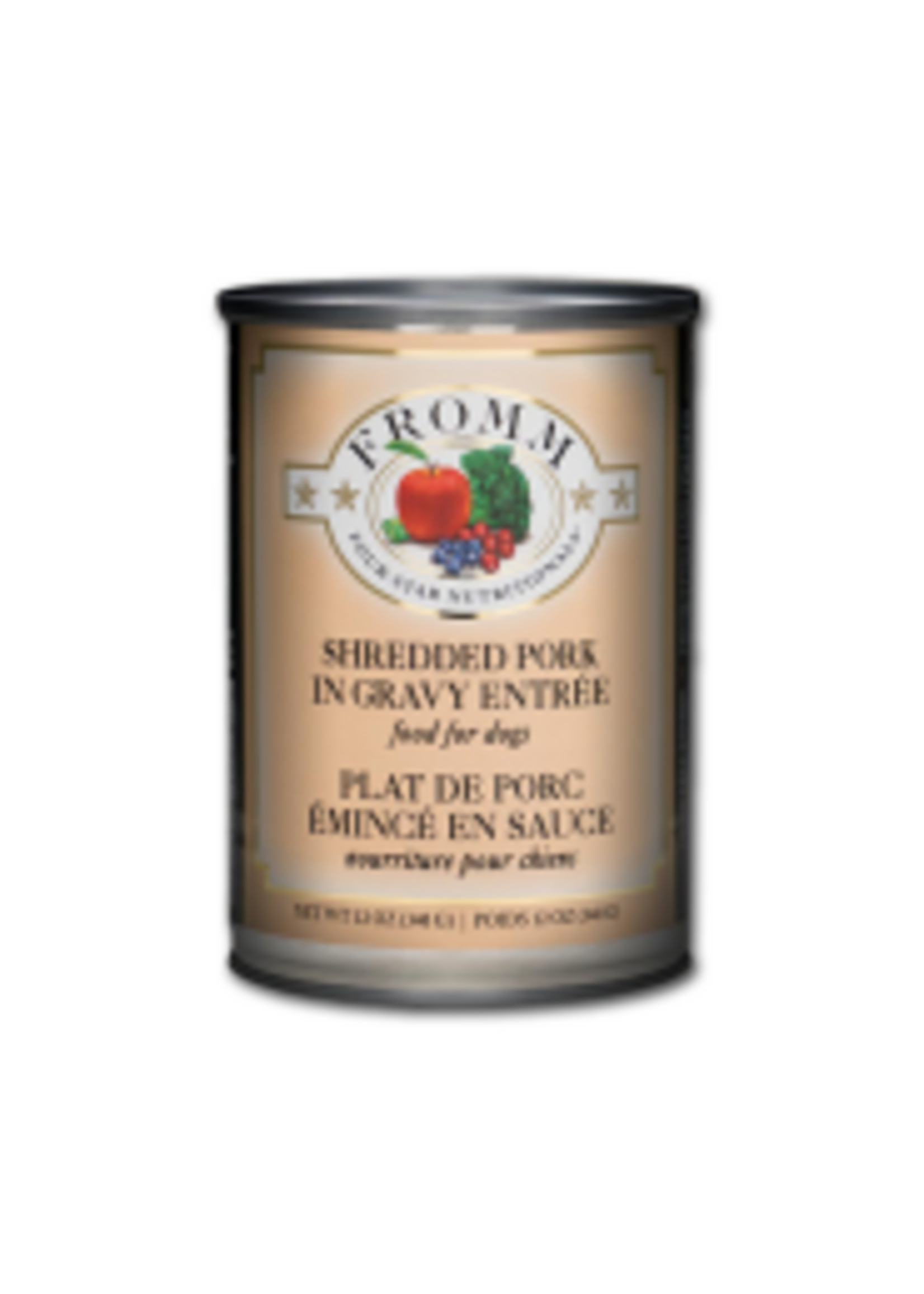 Fromm Family Pet Food Fromm Dog Four Star Shredded Pork Entree 12/12oz