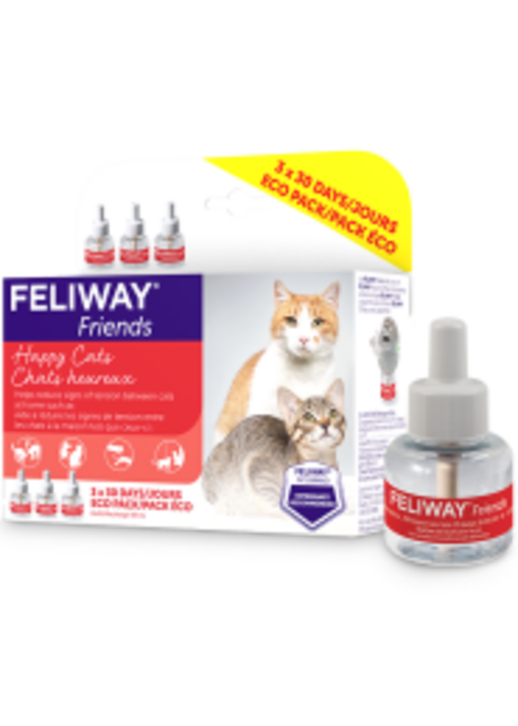 Feliway Feliway Cat Friends 30-Day Refill 3pack