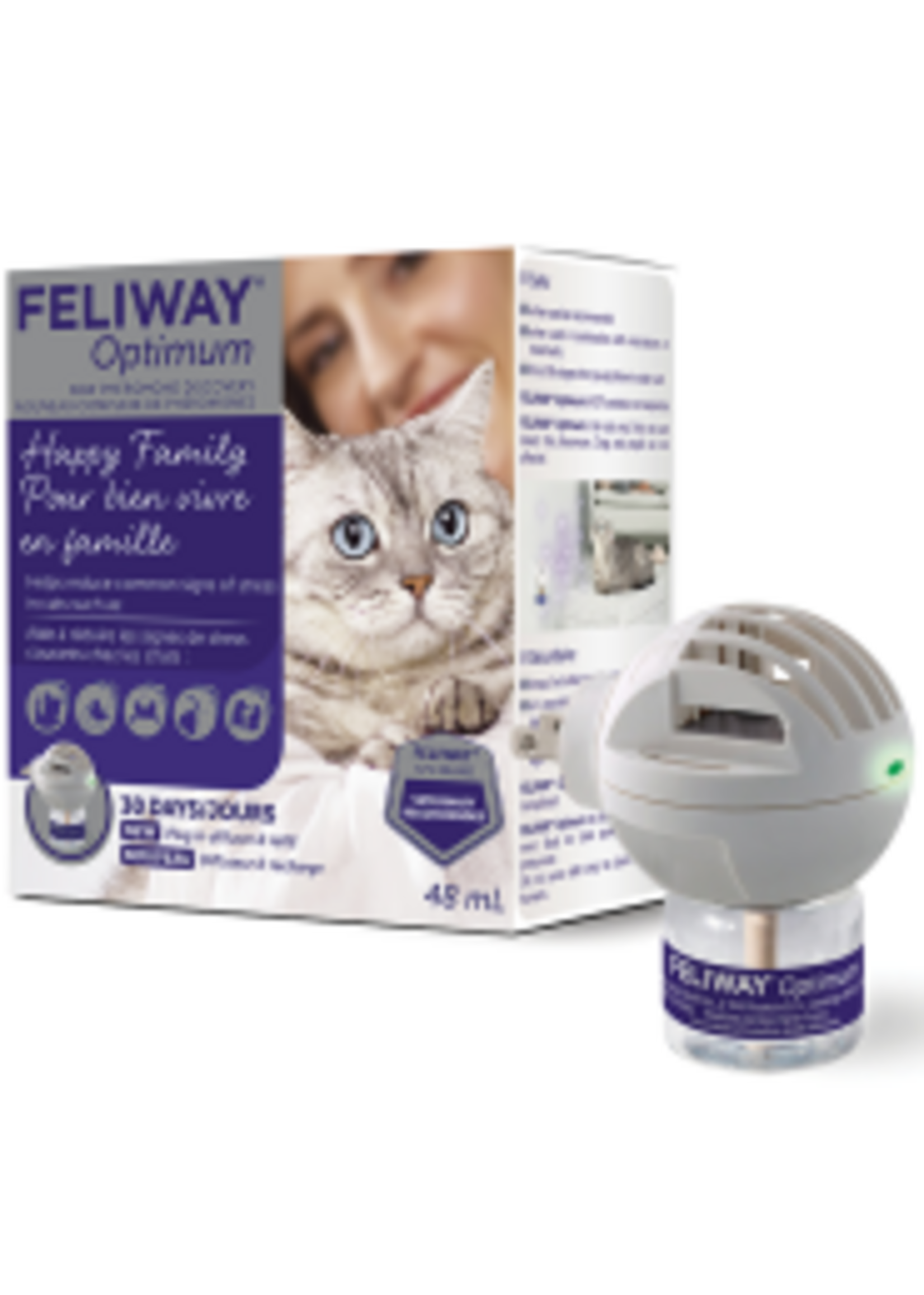 Feliway Feliway Cat Optimum 30-Day Diffuser Starter Kit