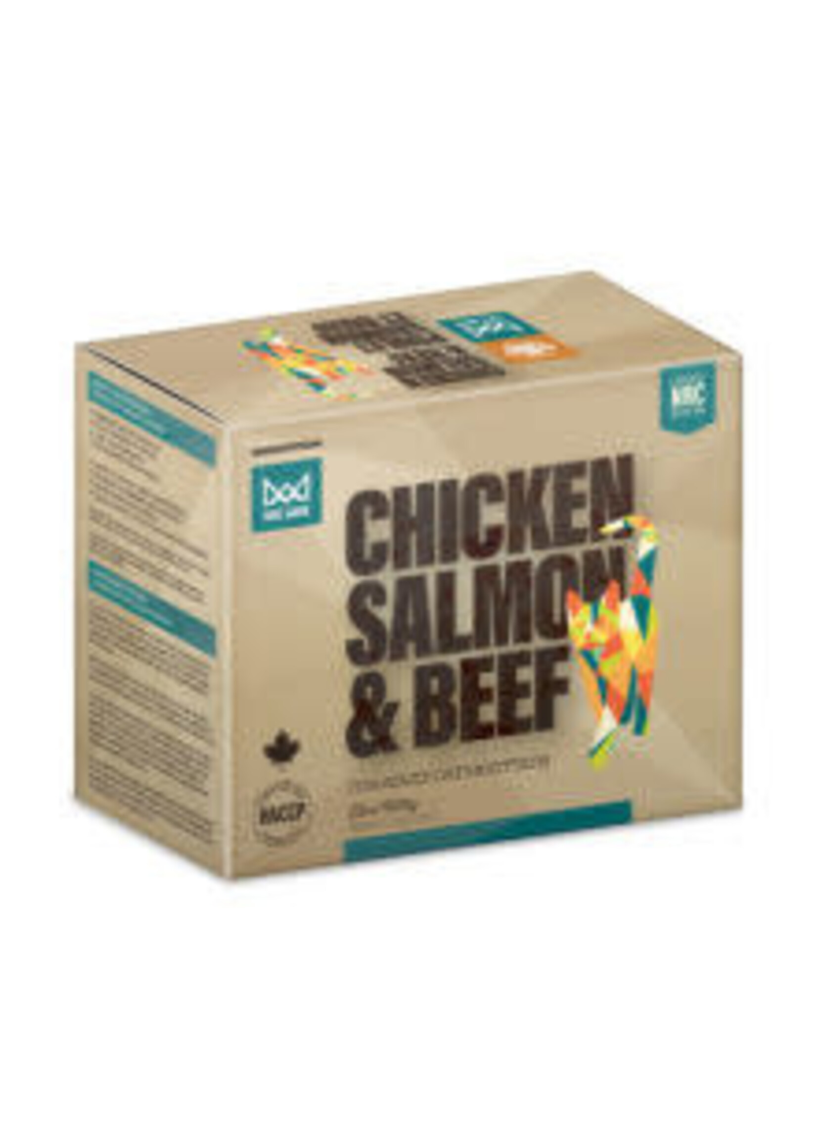 Big Country Raw Ltd. Big Country Raw Fare Game Chicken, Salmon & Beef - 2lb