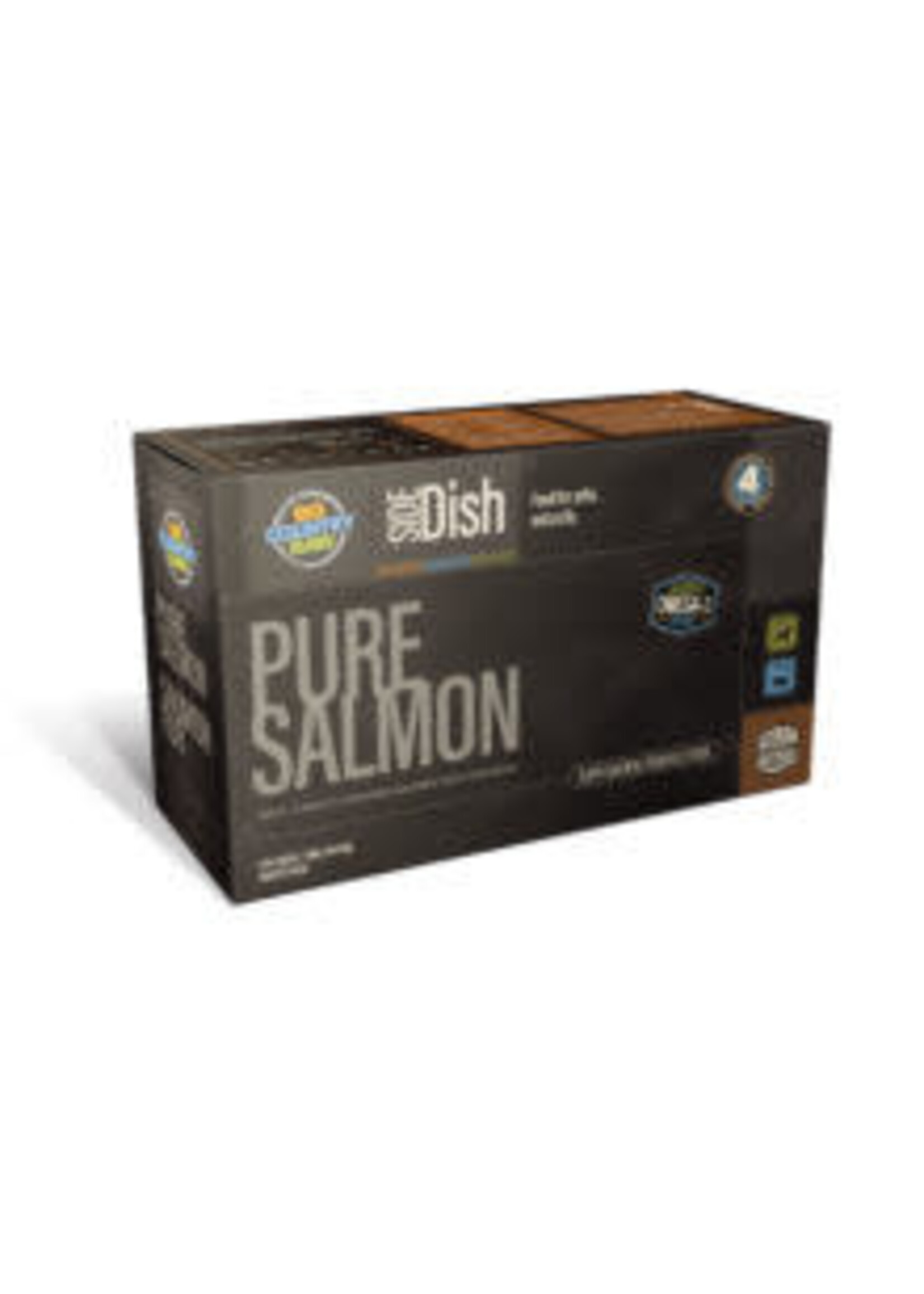 Big Country Raw Ltd. Big Country Raw Side Dishes Pure Salmon Carton - 4lb