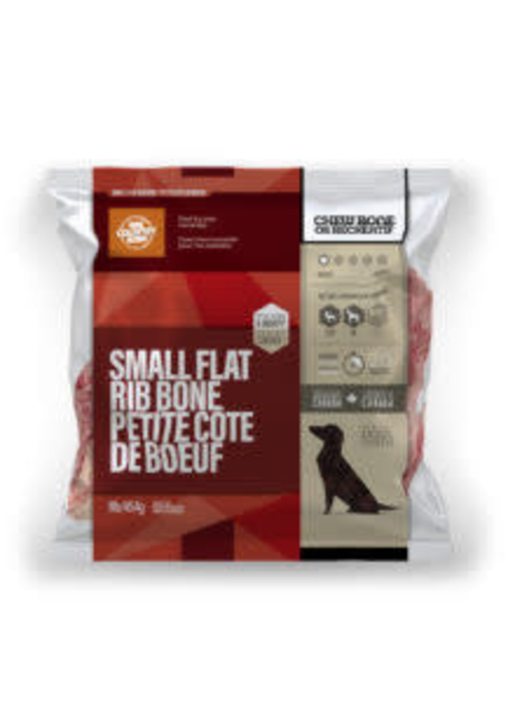 Big Country Raw Ltd. Big Country Raw Flat Rib Bone Small - 1lb