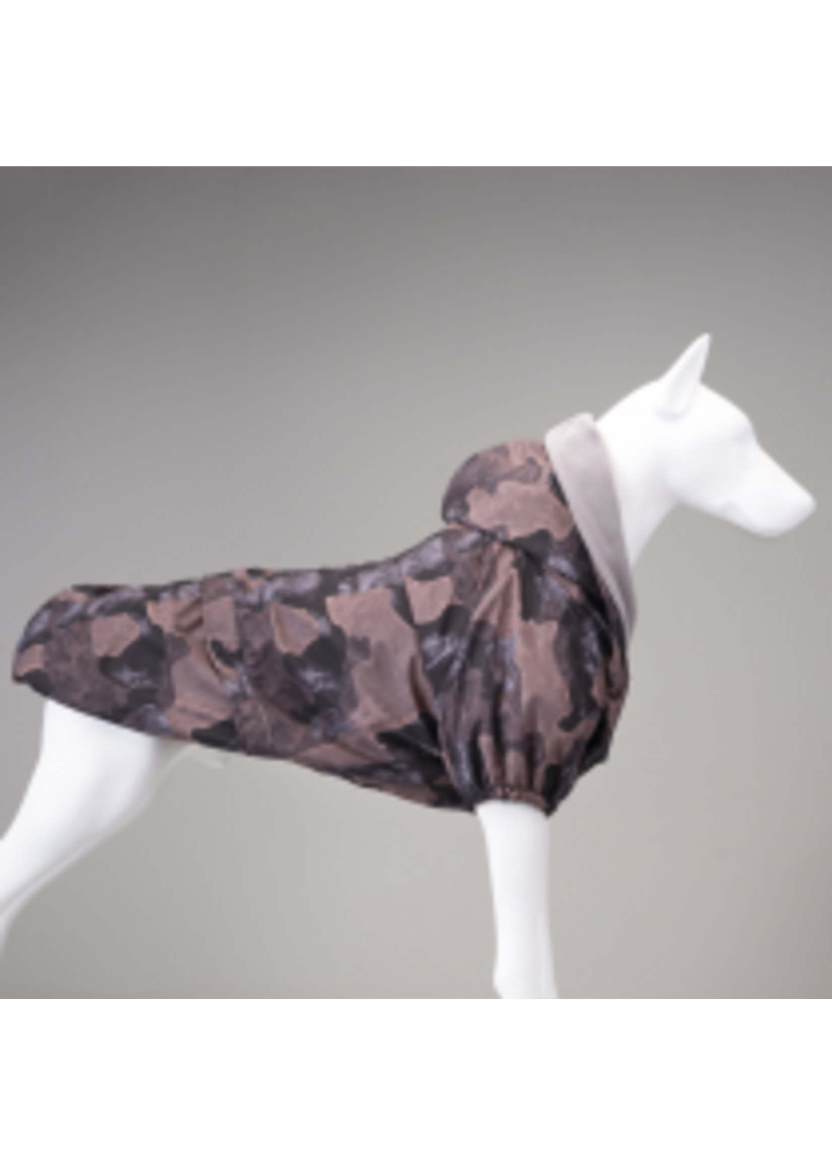 Lindo Pet Clothing Lindo Ghost Polar Fleece Raincoat Size 5