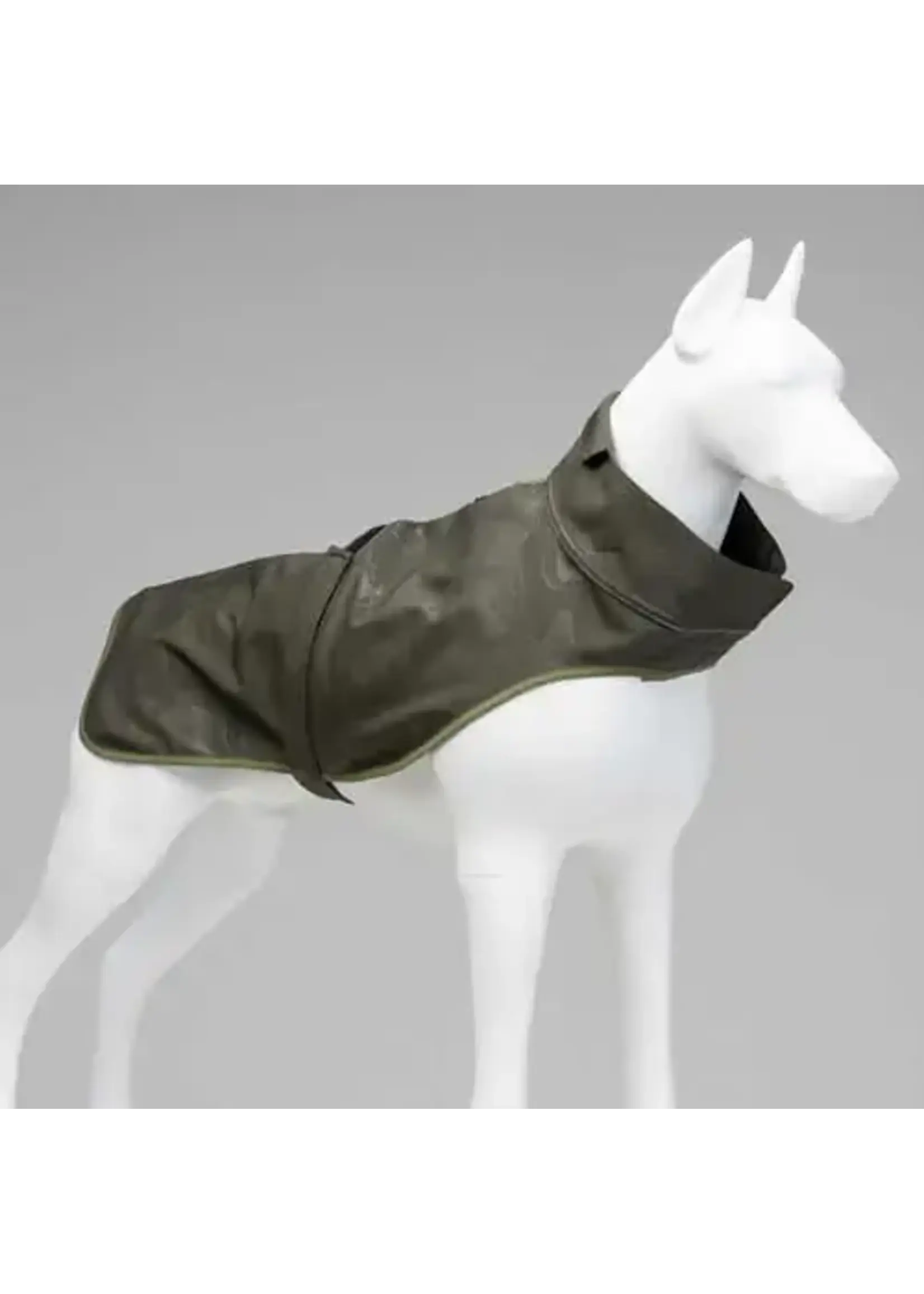 Lindo Pet Clothing Lindo Softshell Raincoat Size 1 Army Green