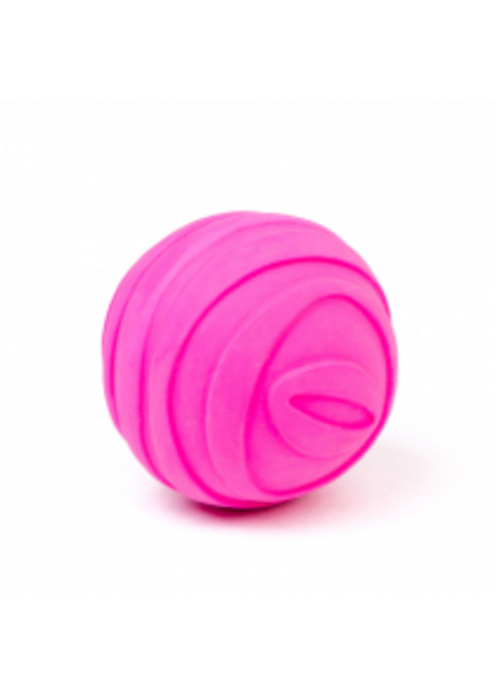 Budz Budz Latex Dog Toy Ball Squeaker 2.6" Purple