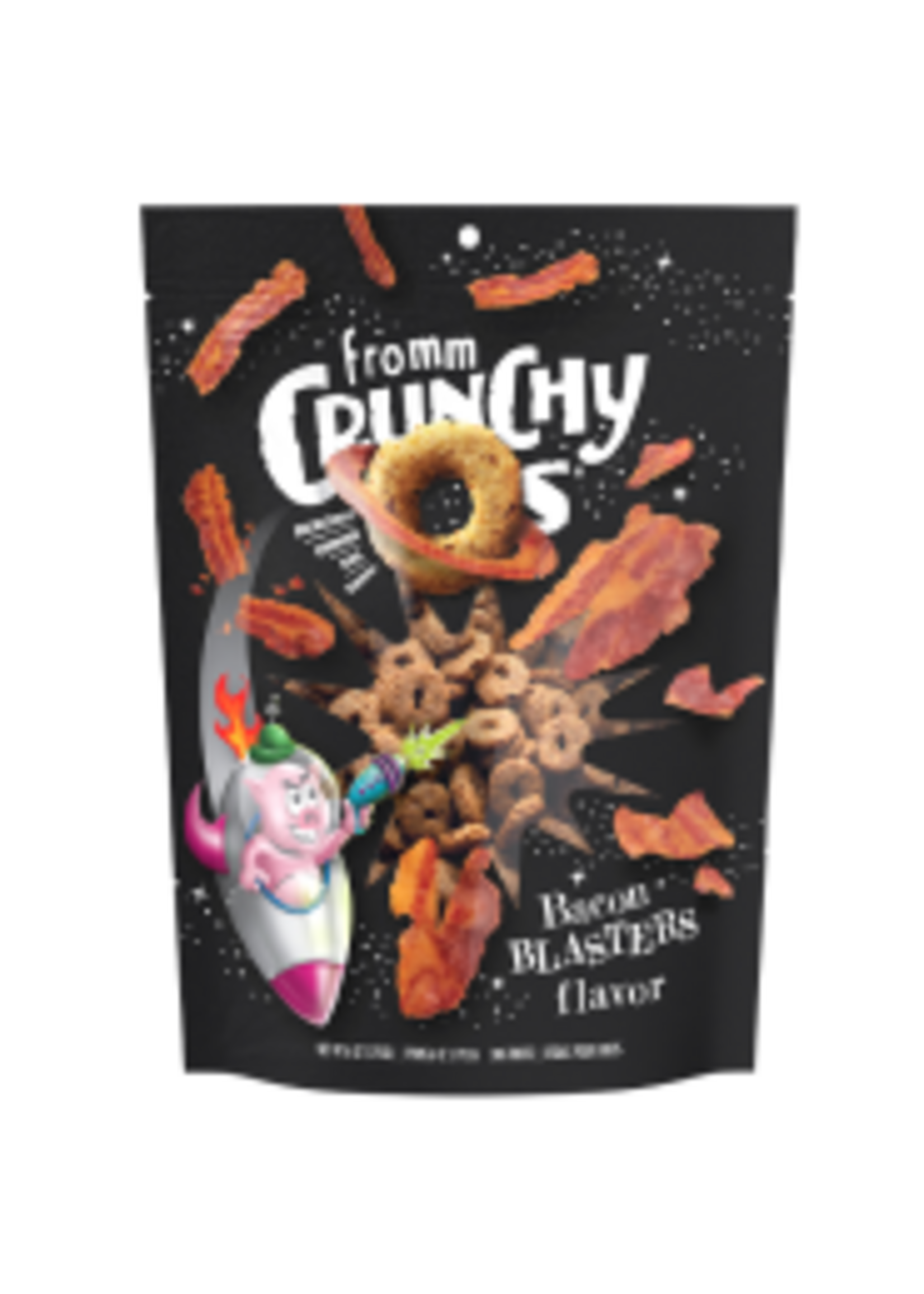 Fromm Family Pet Food Fromm Dog Crunchy O's Bacon Blasters Treats 6oz