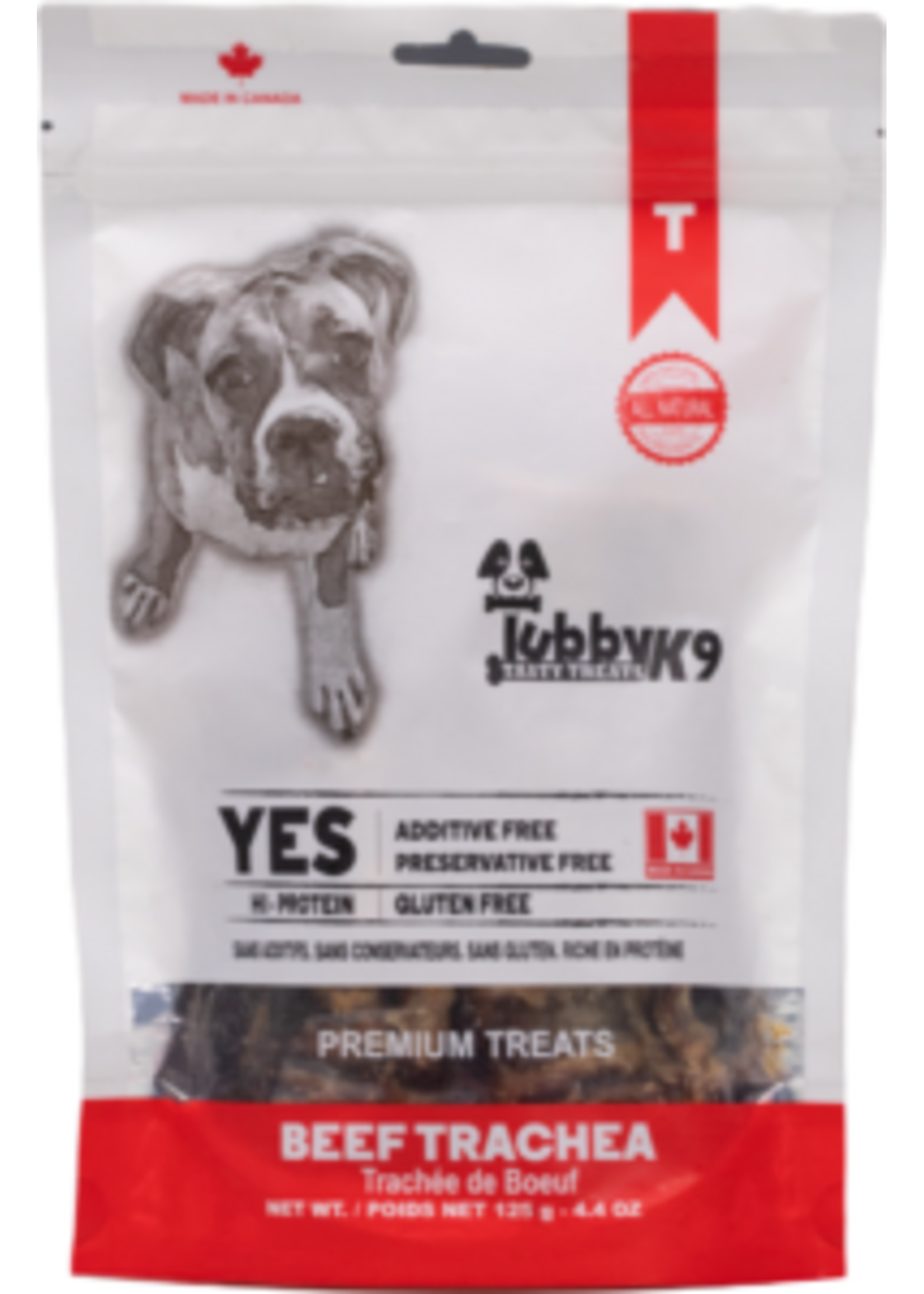 Tubby K9 Tasty Treats Tubby K9 Tasty Treats Beef Trachea 125g