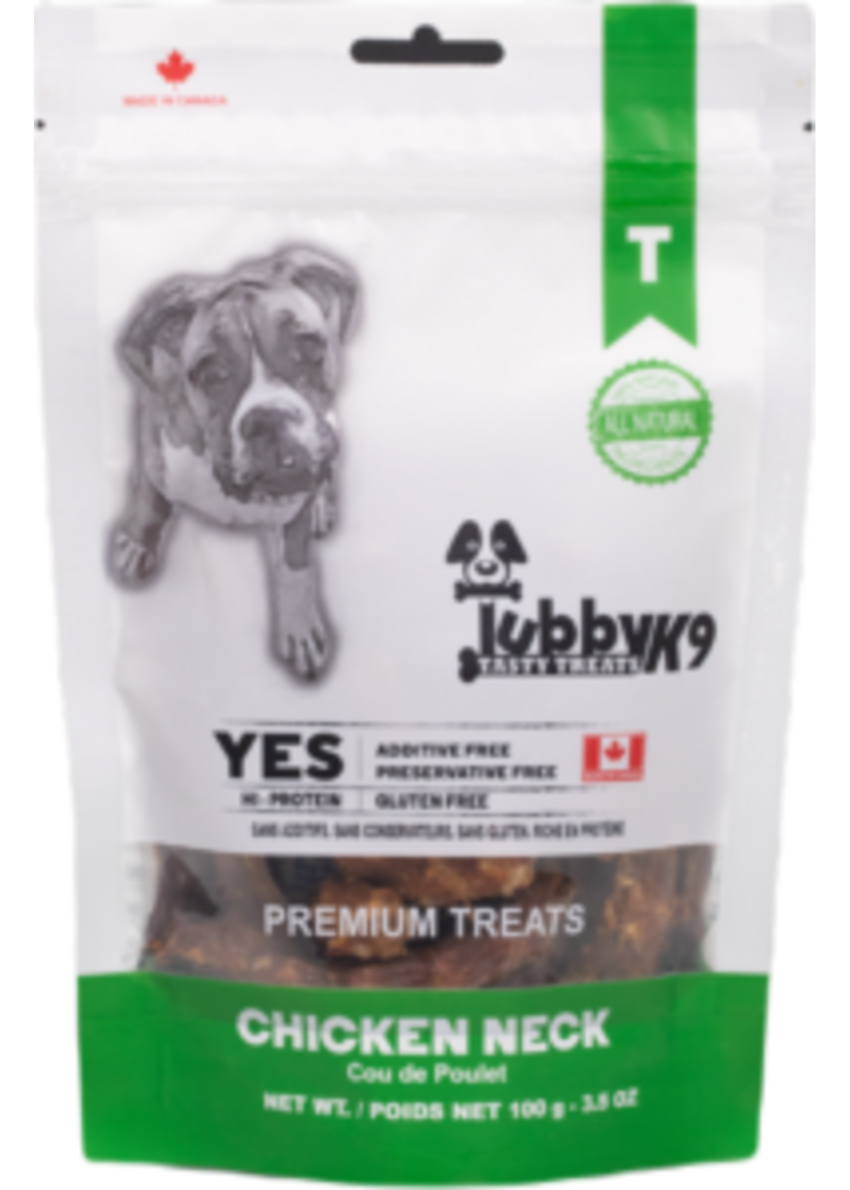 Tubby K9 Tasty Treats Tubby K9 Tasty Treats Chicken Neck 100g