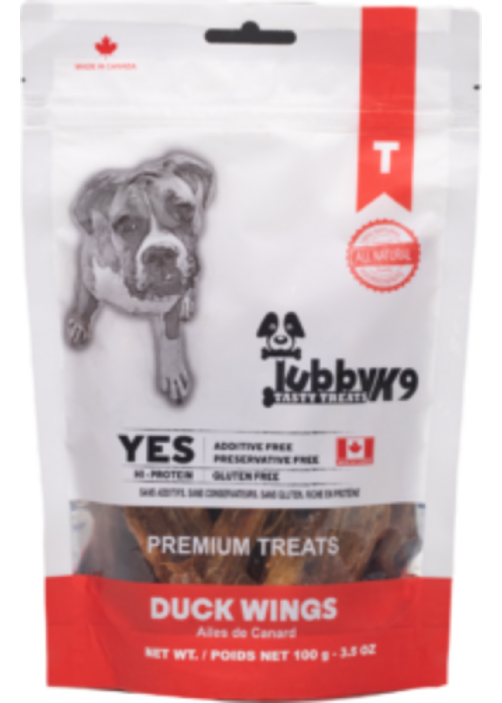 Tubby K9 Tasty Treats Tubby K9 Tasty Treats Duck Wings 100g