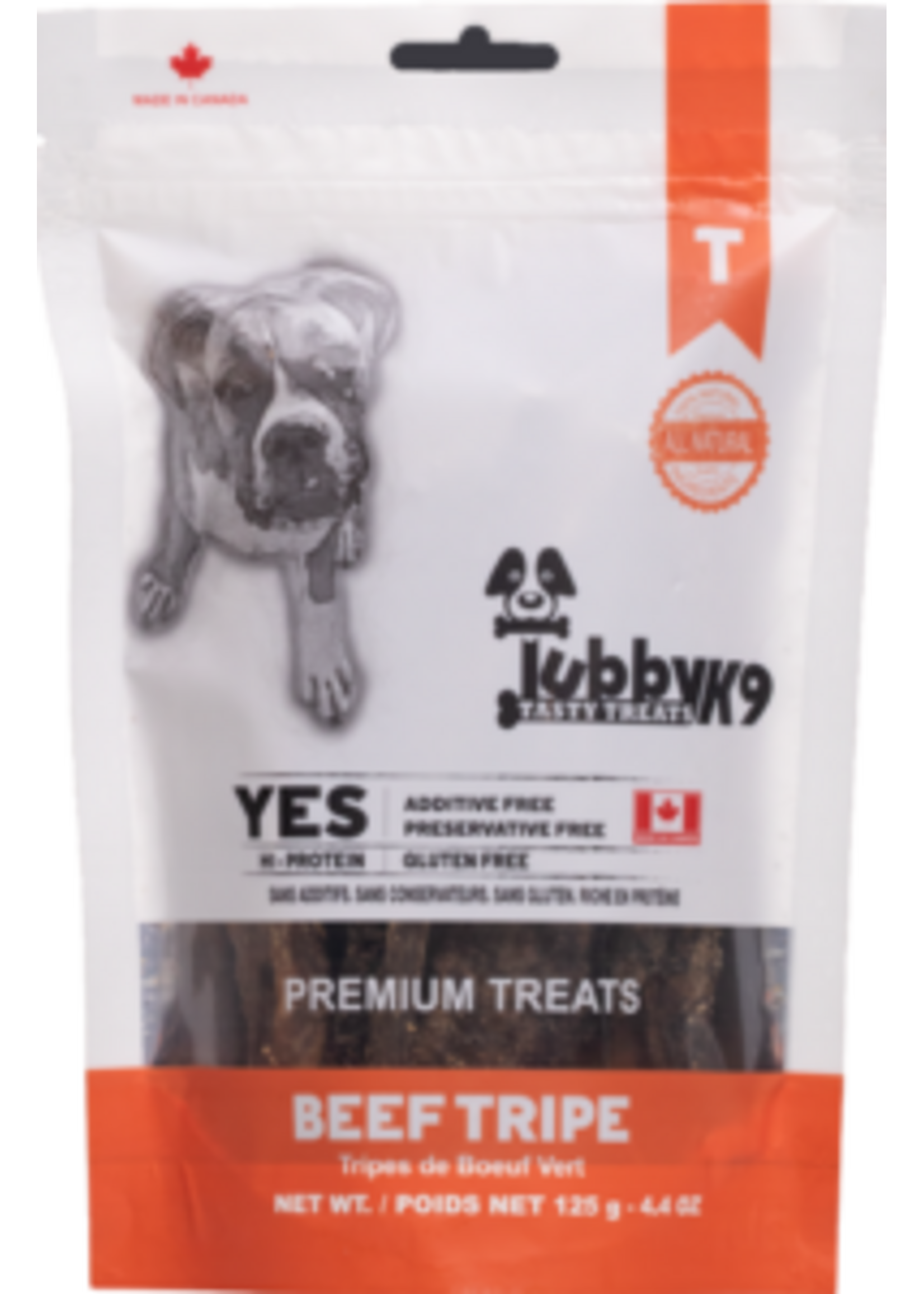 Tubby K9 Tasty Treats Tubby K9 Tasty Treats Beef Tripe 125g