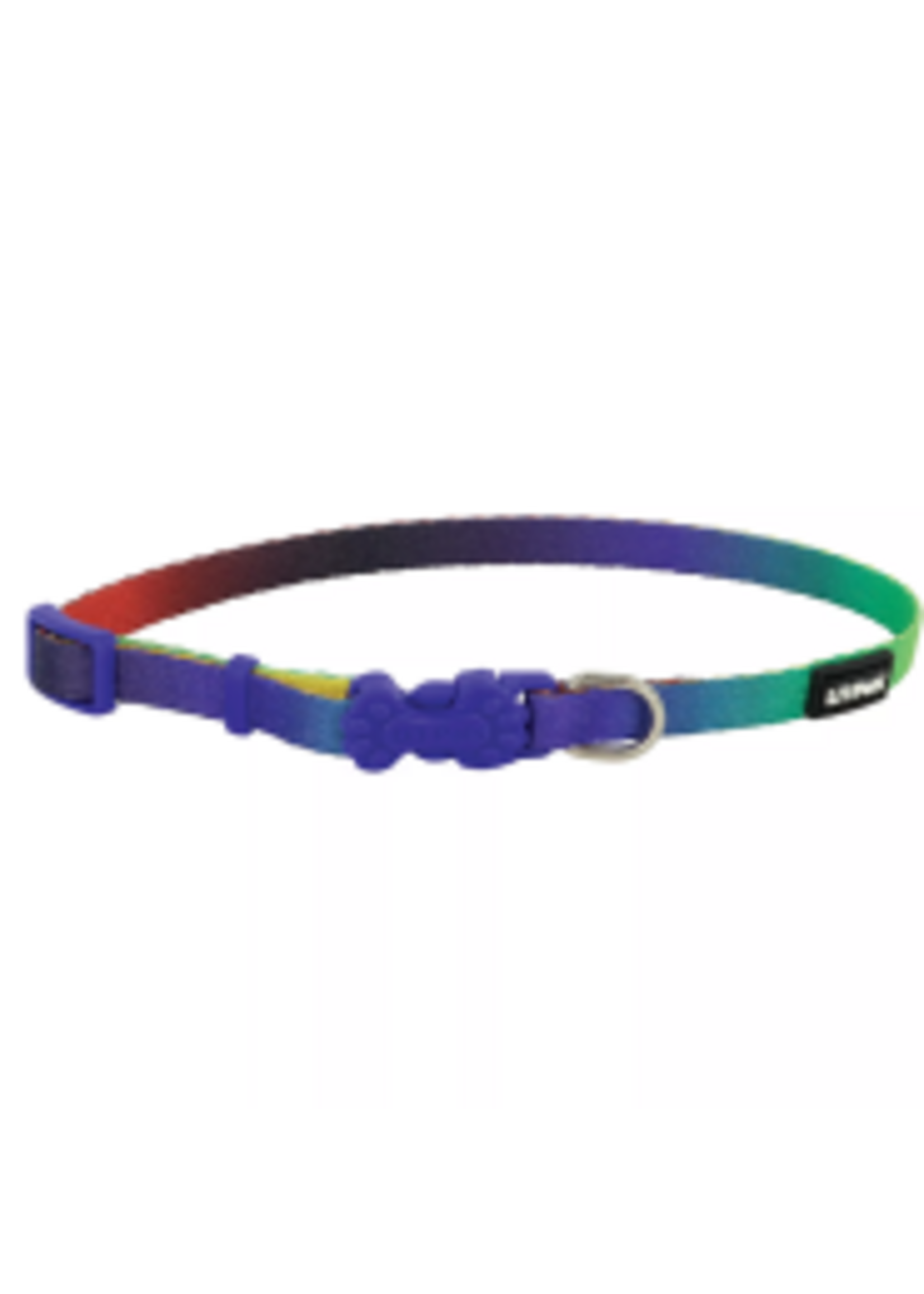 Coastal Pet Products Inc. Li'l Pals Dog Collar Dark Prism Petite 3/8"