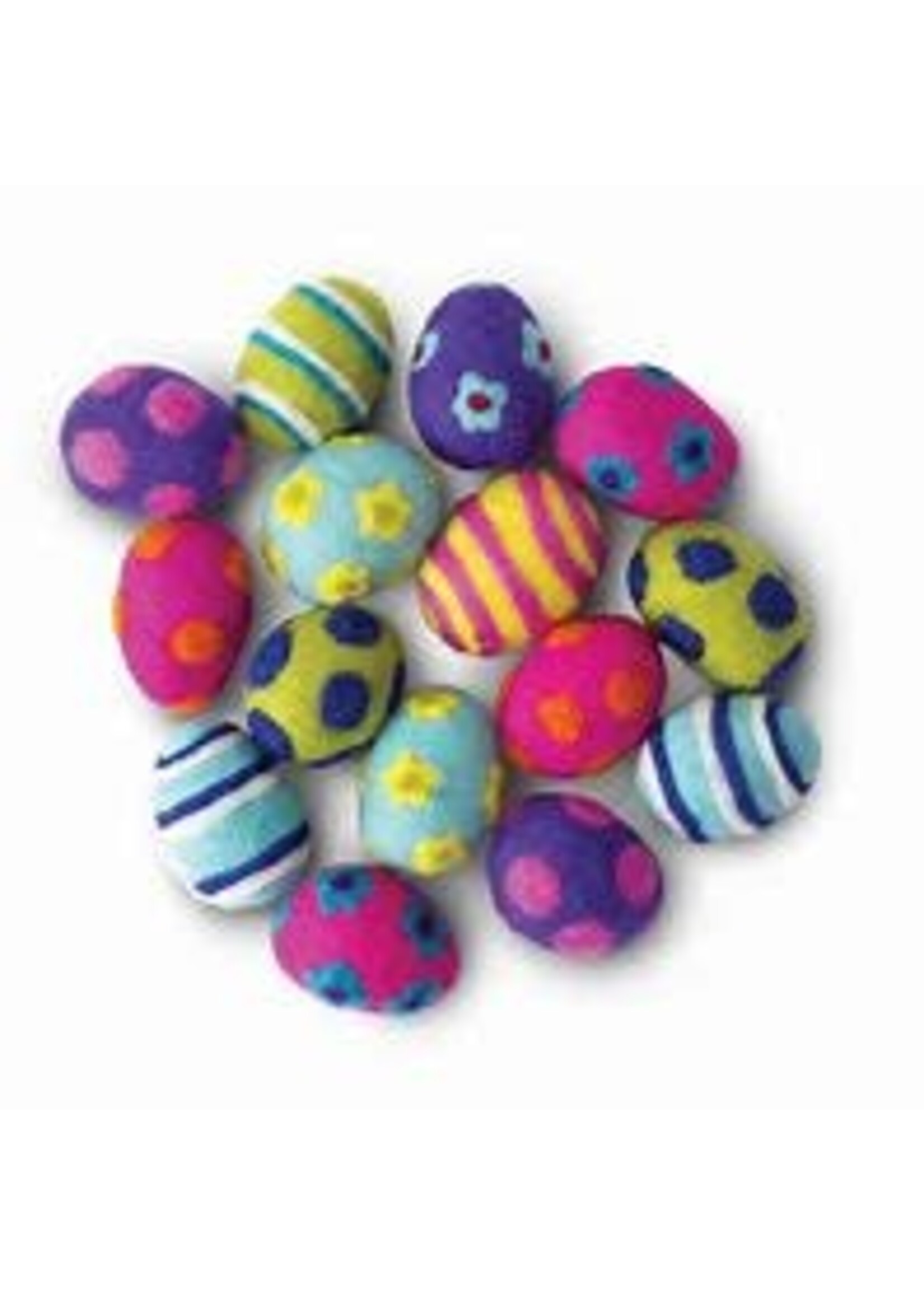 Dharma Dog Karma Cat Dharma Dog Karma Cat Wool Easter Egg Cat Toy Assorted