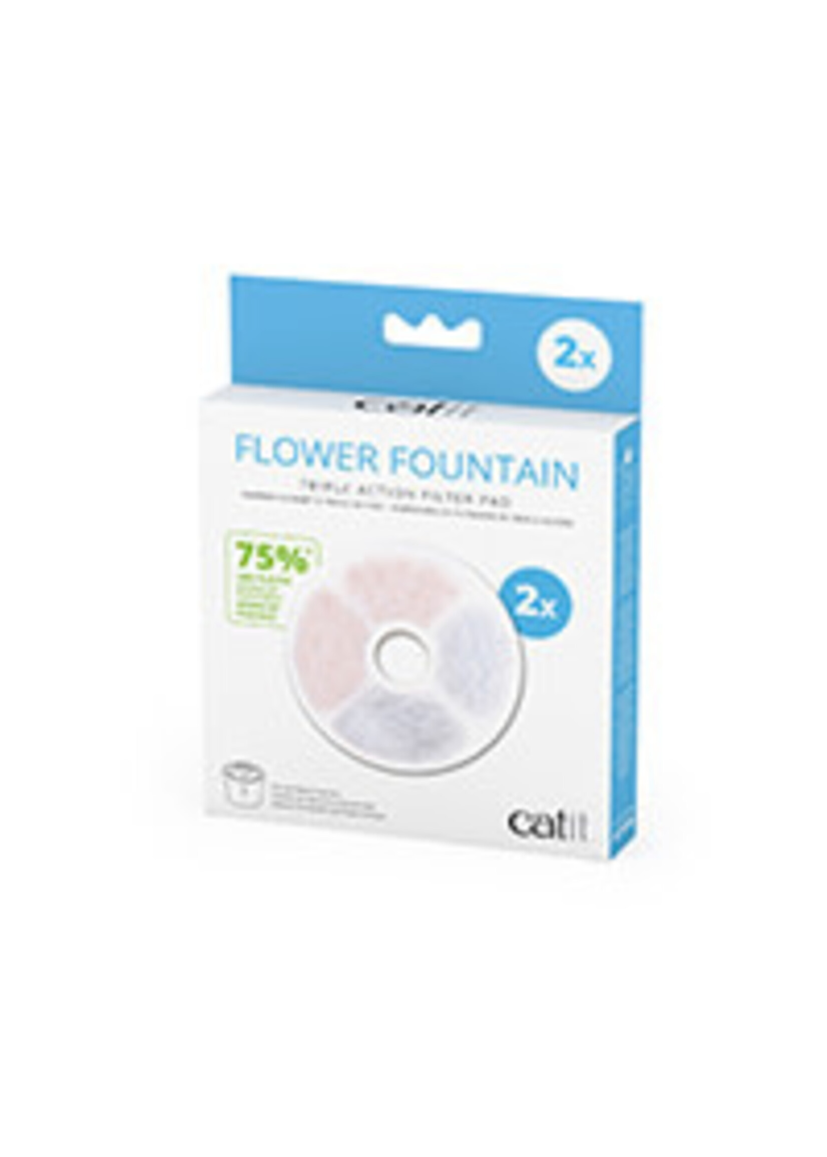 Catit Catit Fountain Frameless Triple Action Filter Cartridge 2pack