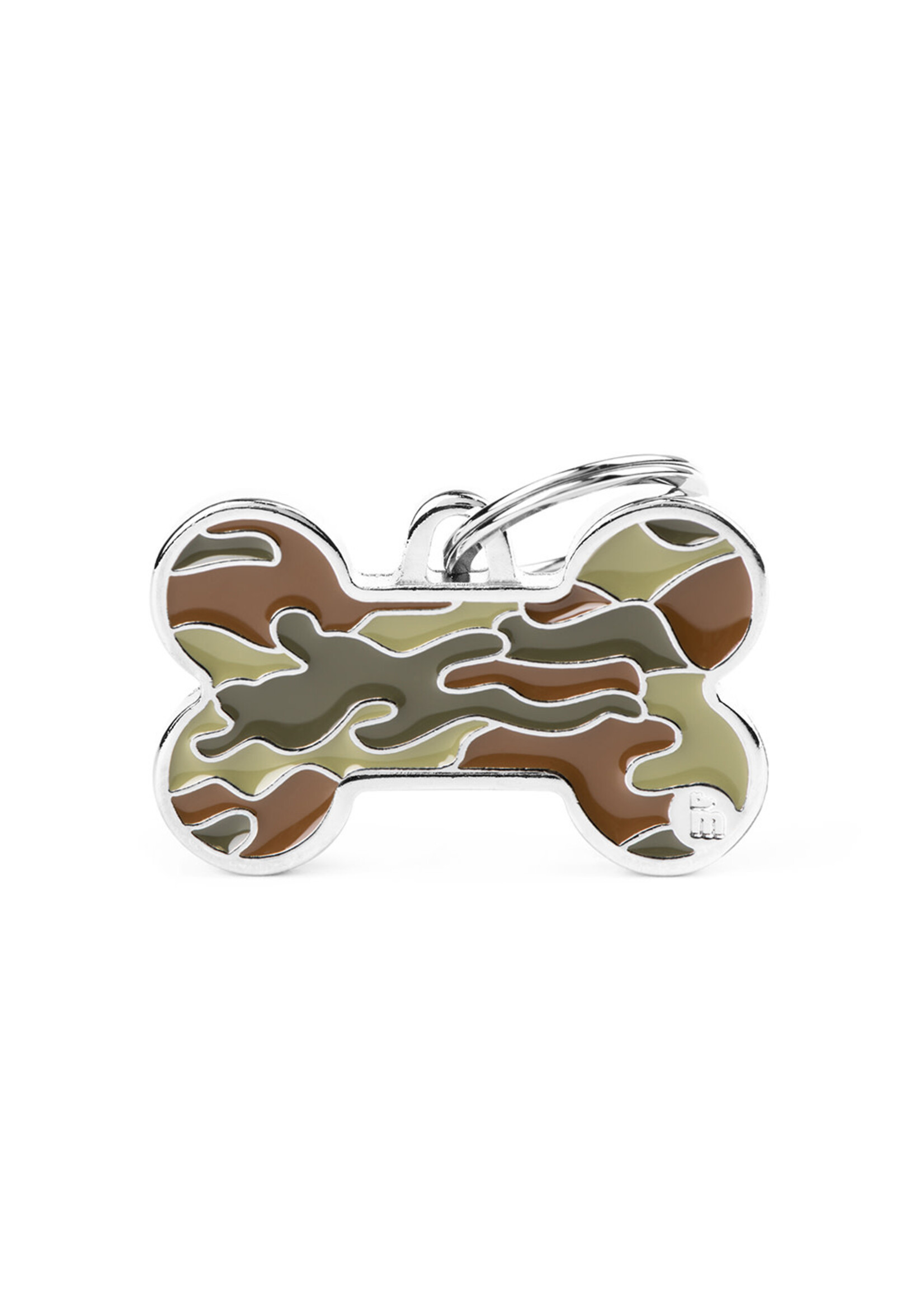 My Family ID Tag Camouflage Bone