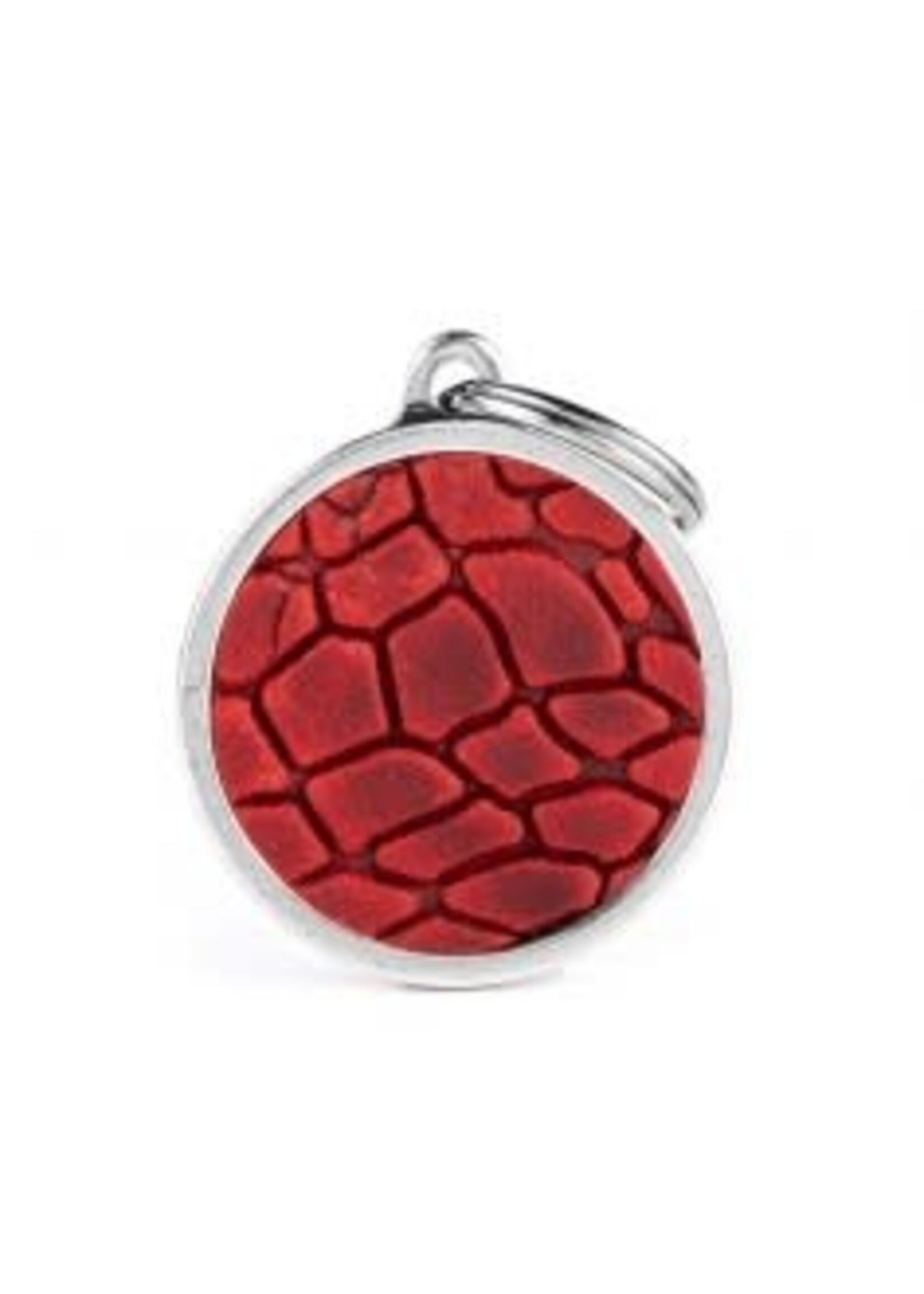 My Family ID Tag Bronx Leather Circle