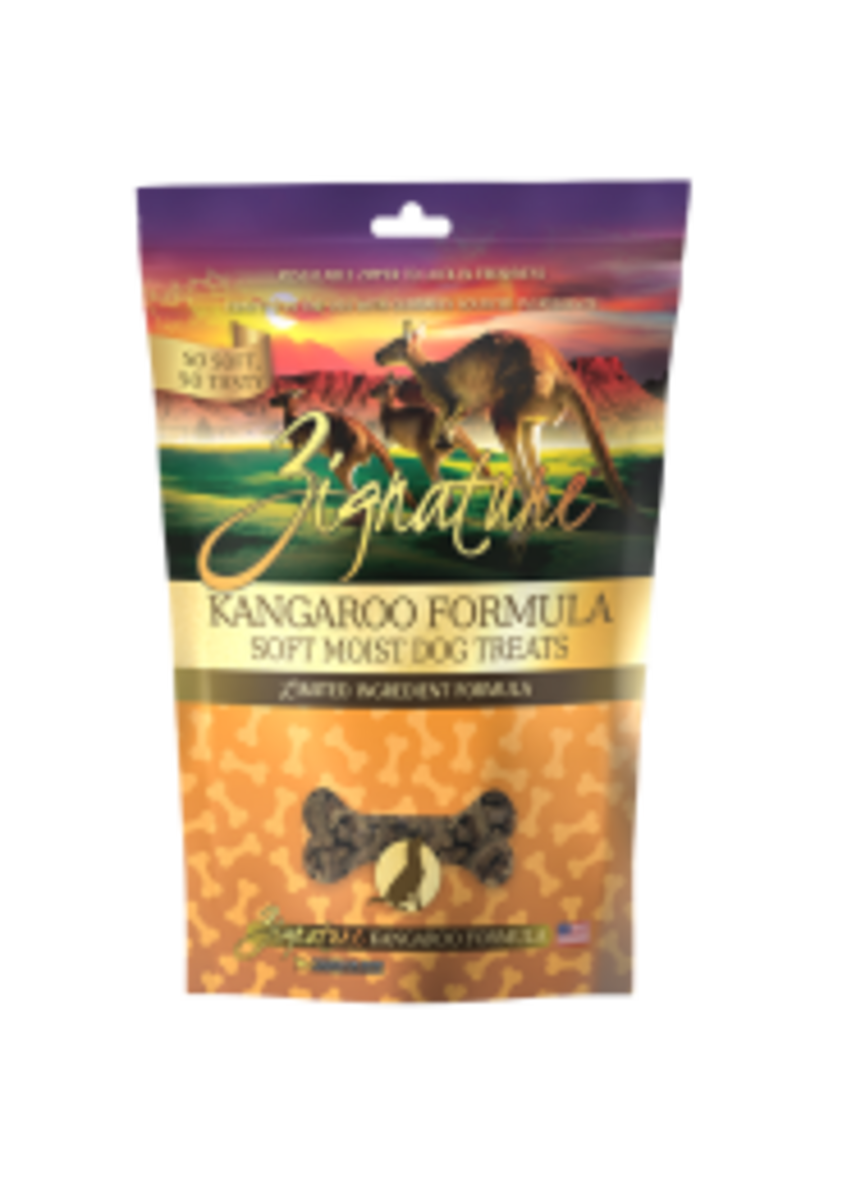 Zignature Zignature Dog Soft Moist Treats Kanagroo 113g