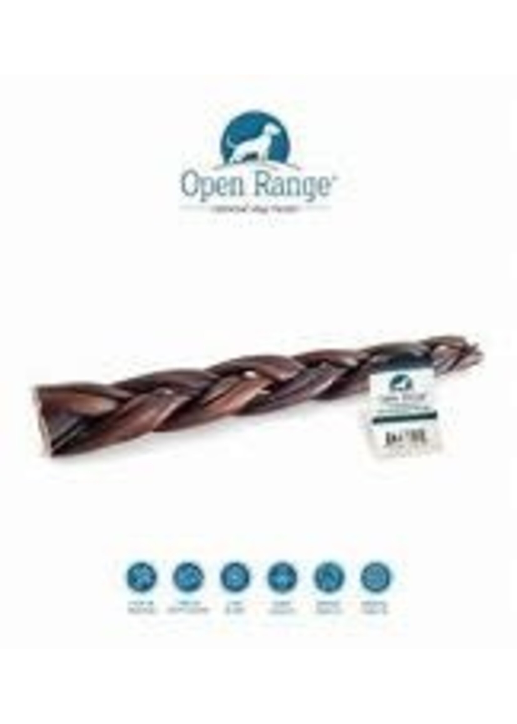 Open Range Open Range Water Buffalo Collagen Braided Stick 11-12"