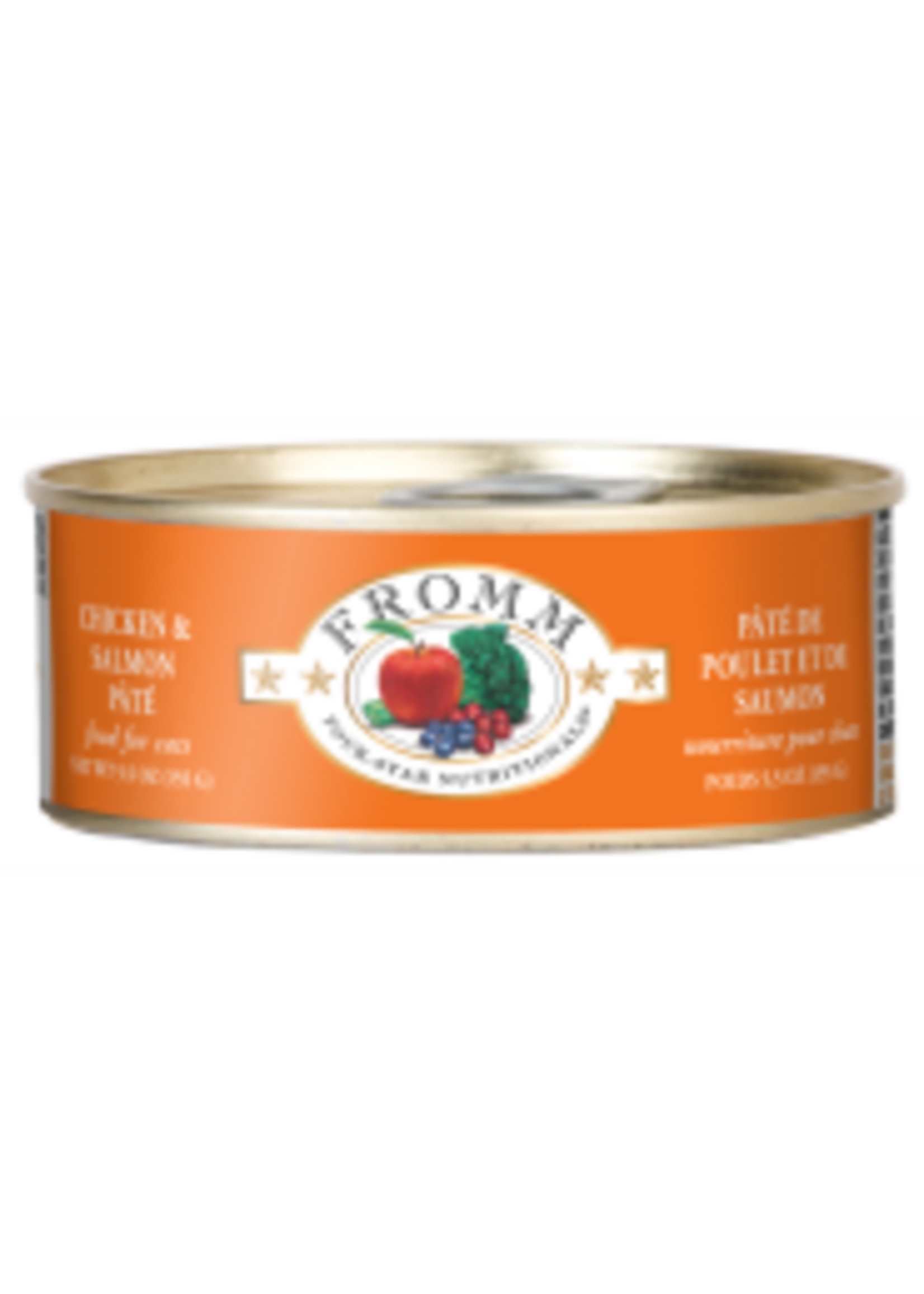 Fromm Family Pet Food Fromm Cat Four Star Chicken & Salmon Pate 5.5oz single