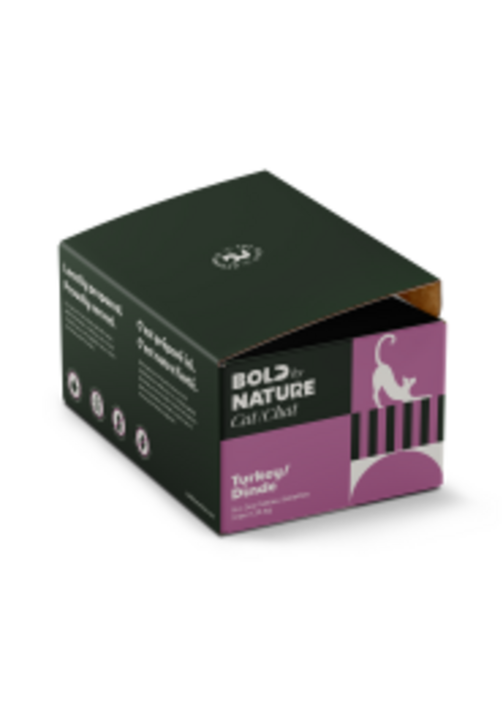 Bold by Nature Bold by Nature Cat Turkey Patties 3lb