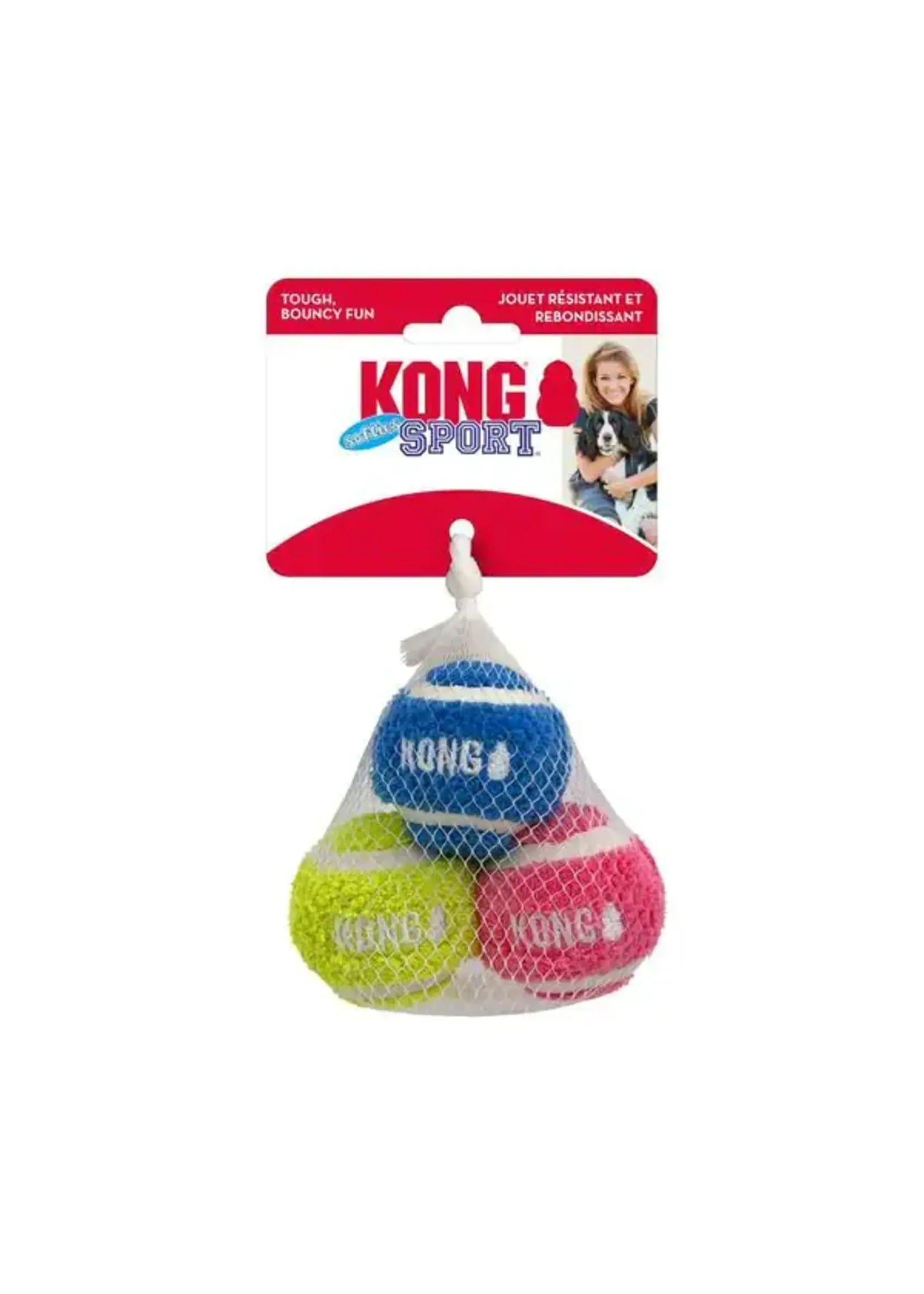 Kong Kong Sport Softies Ball 3pack