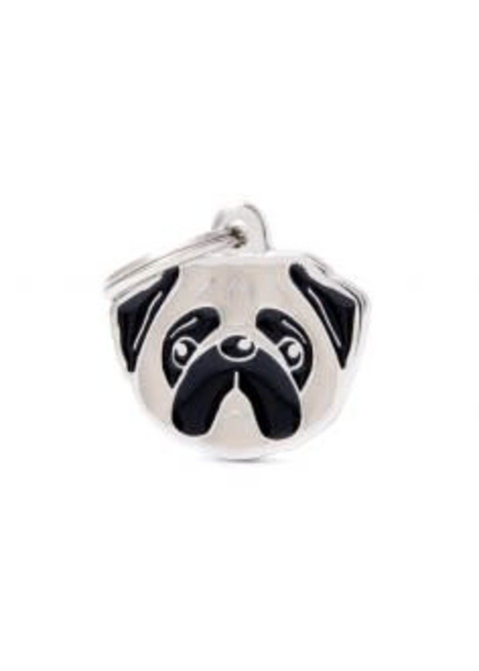 My Family ID Tag Friends Dog Toy