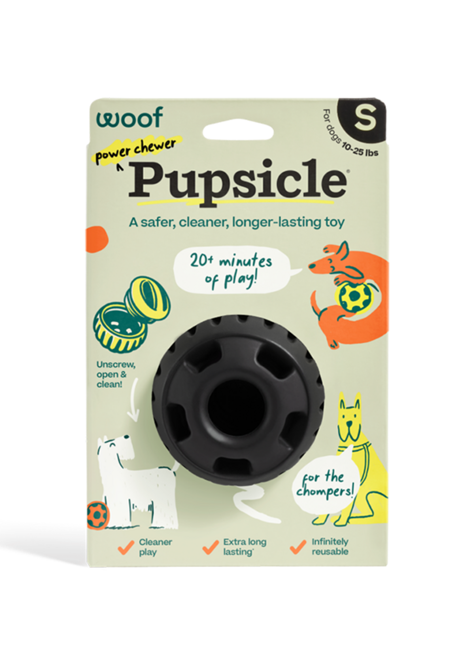 Woof Pet Woof Pet Dog Pupsicle Toy Power Chewer