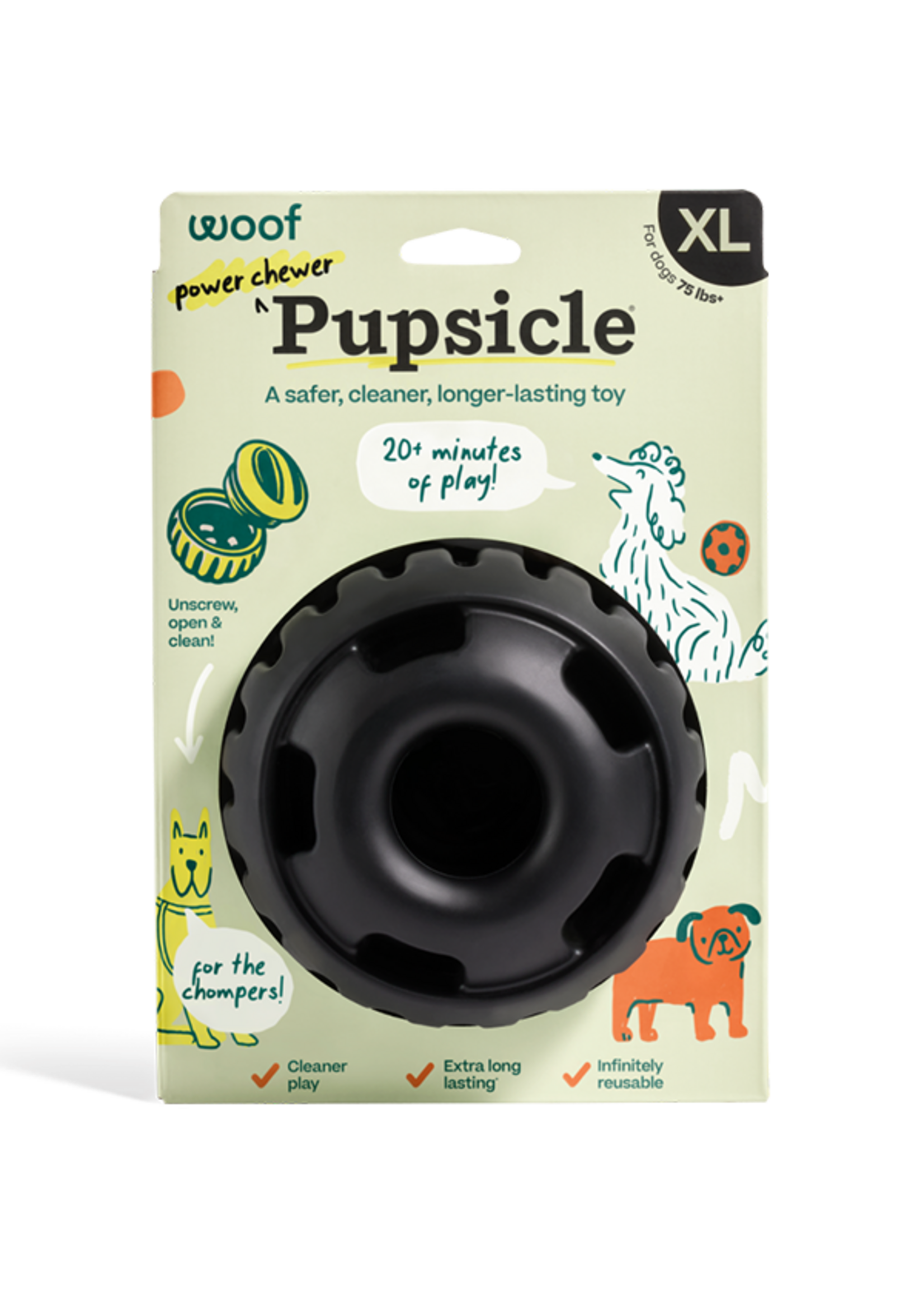 Woof Pet Woof Pet Dog Pupsicle Toy Power Chewer