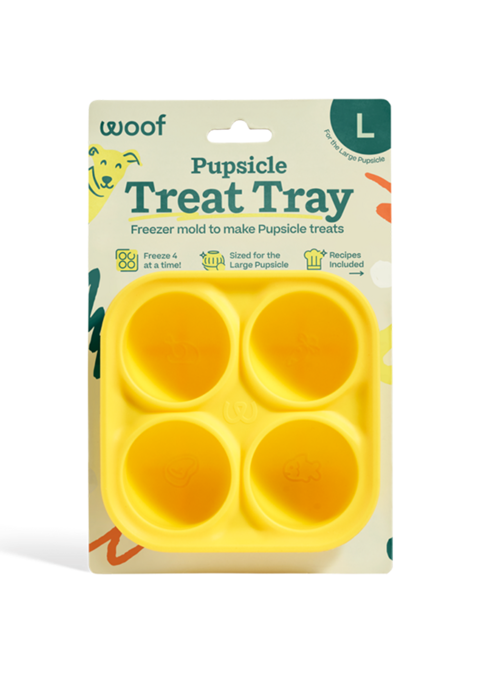 Woof Pet Woof Pet Dog Pupsicle Treat Tray