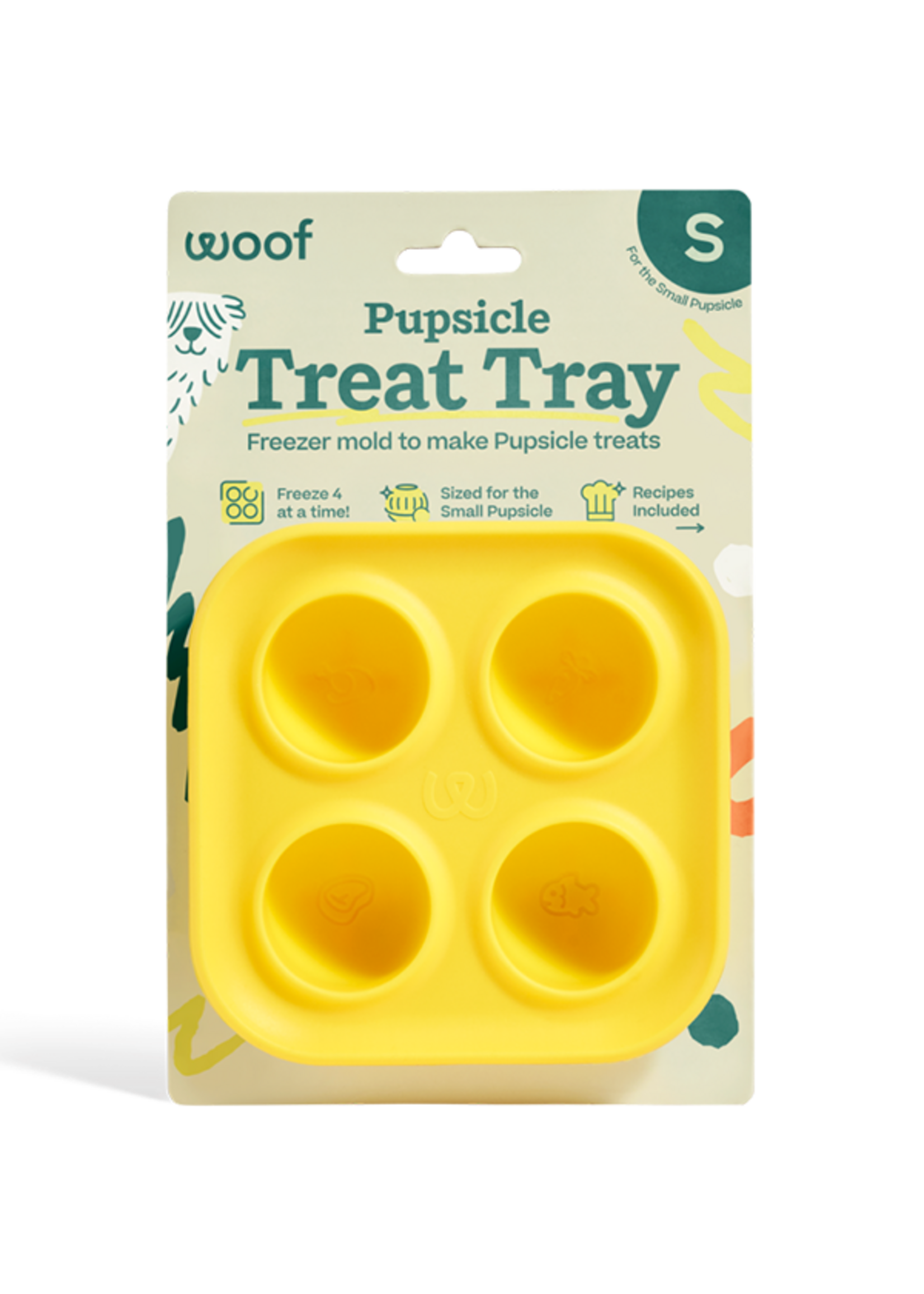 Woof Pet Woof Pet Dog Pupsicle Treat Tray
