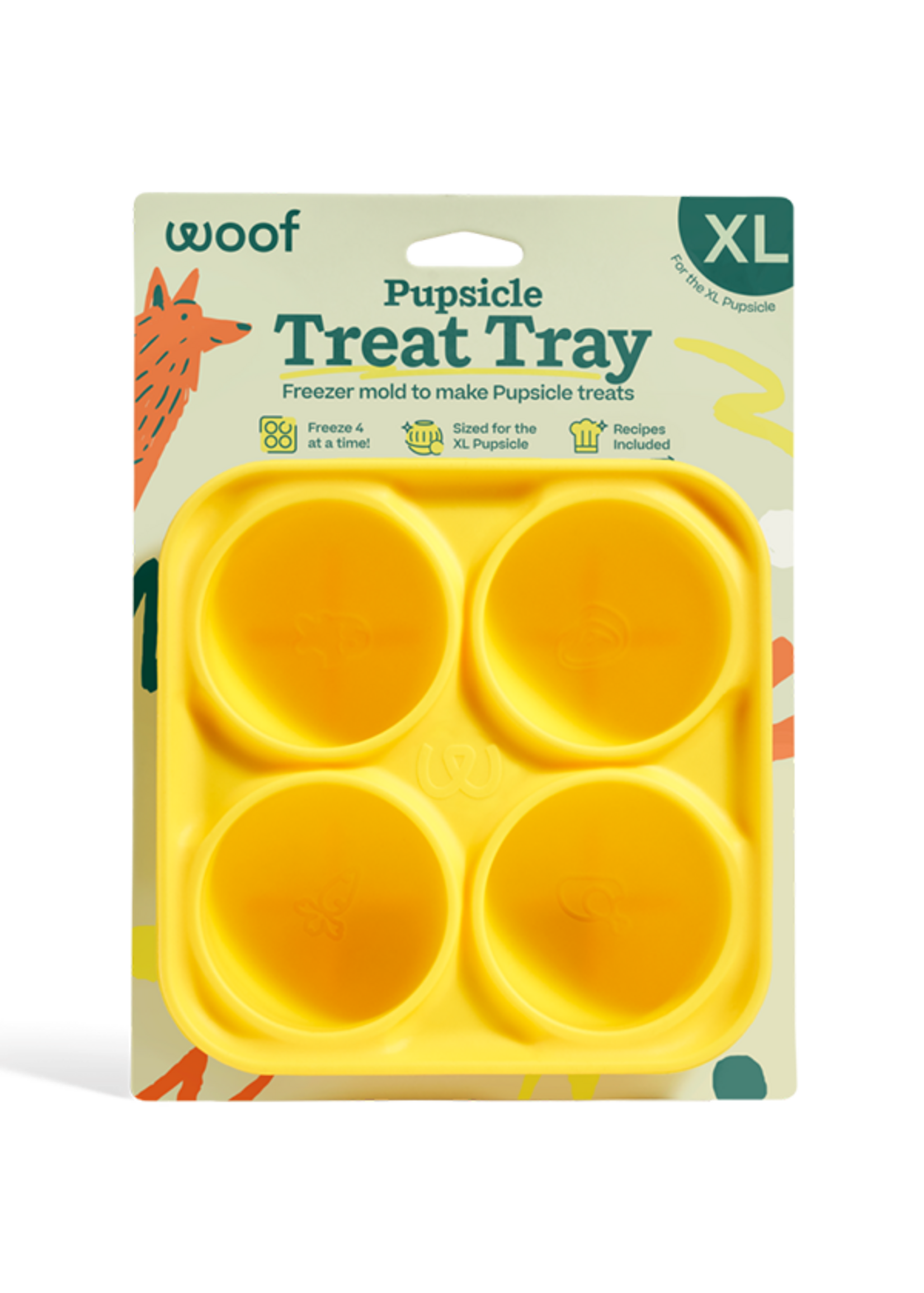 Woof Pet Woof Pet Dog Pupsicle Treat Tray