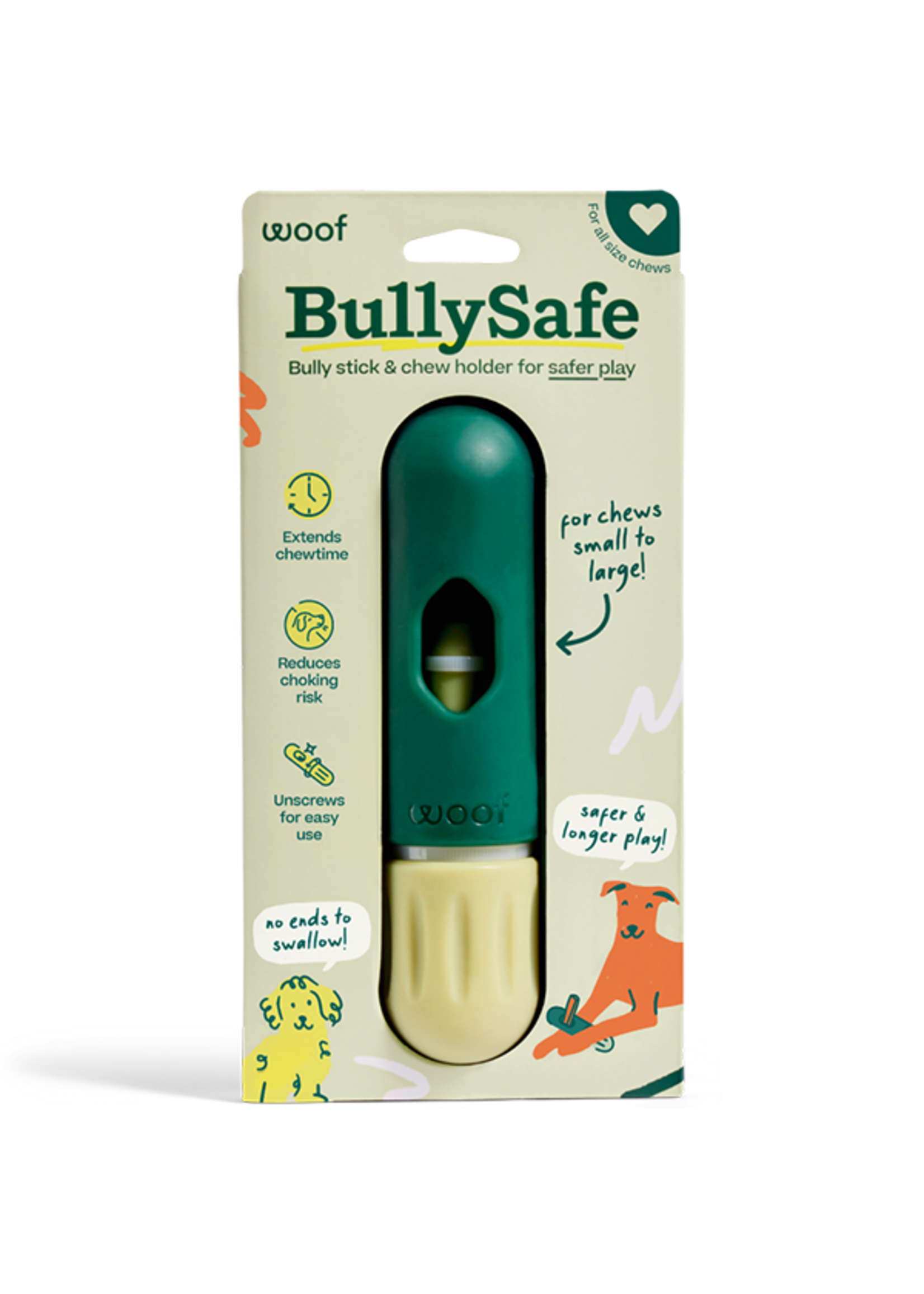 Woof Pet Woof Pet Dog Bullysafe Chew Holder