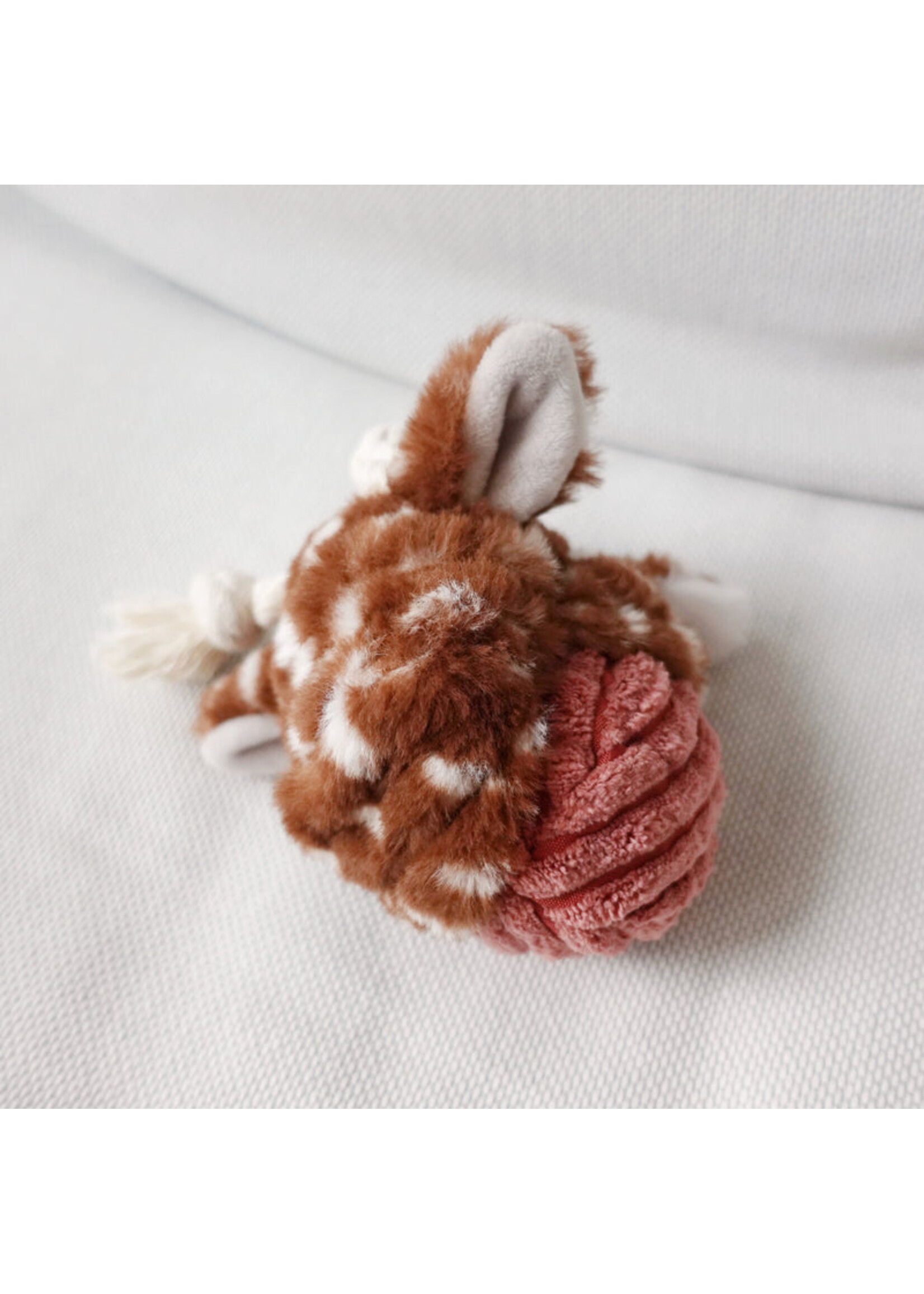 Lambwolf Collective Plush Fawn Pop Squeaky + Bouncy Toy