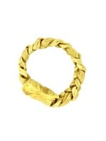 Nature's Own Nature's Own Braided Buffalo Cheek Donut 7-8" Hint of Mint