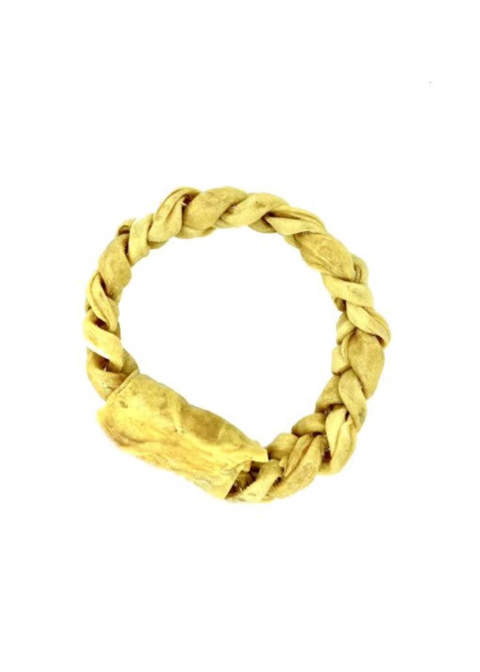 Nature's Own Nature's Own Braided Buffalo Cheek Donut 7-8" Hint of Mint