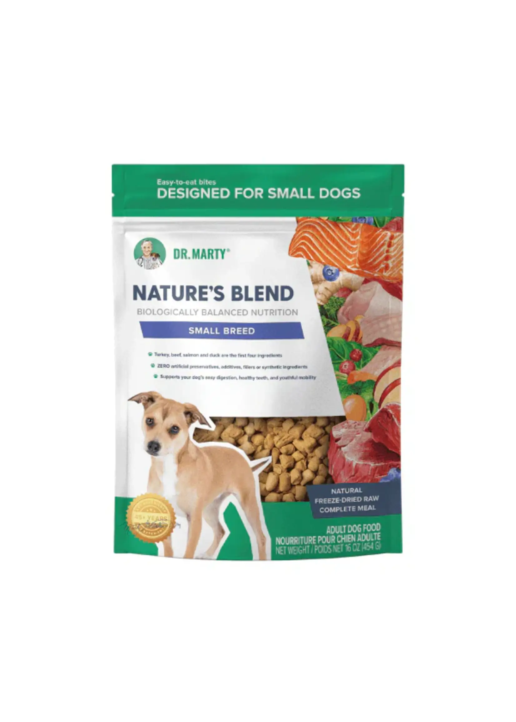 Dr. Marty Dr Marty Dog Natures Blend Small Breed 454g