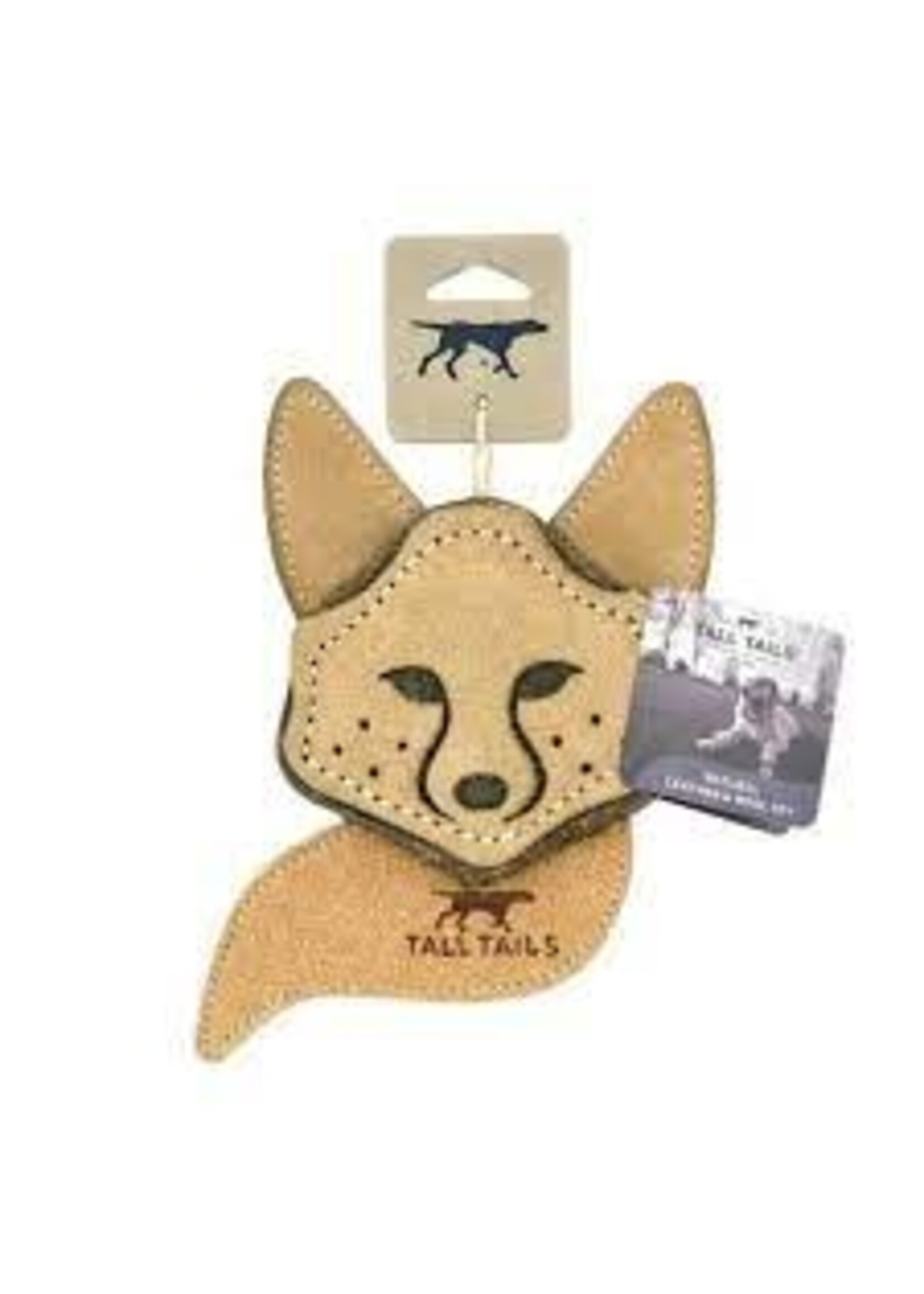 Tall Tails Tall Tails Natural Leather Dog Toy 4in