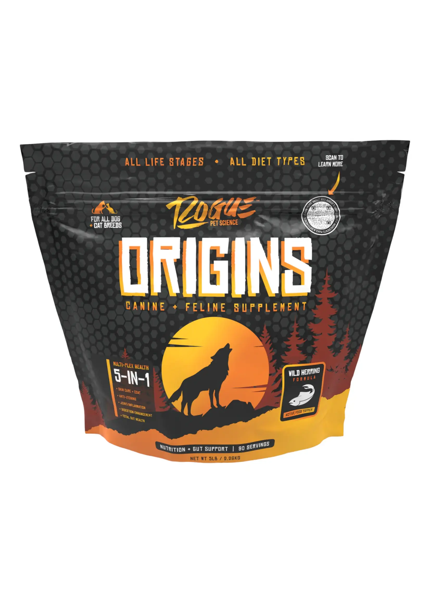 Rogue Pet Science Rogue Origins Canine 5 in 1