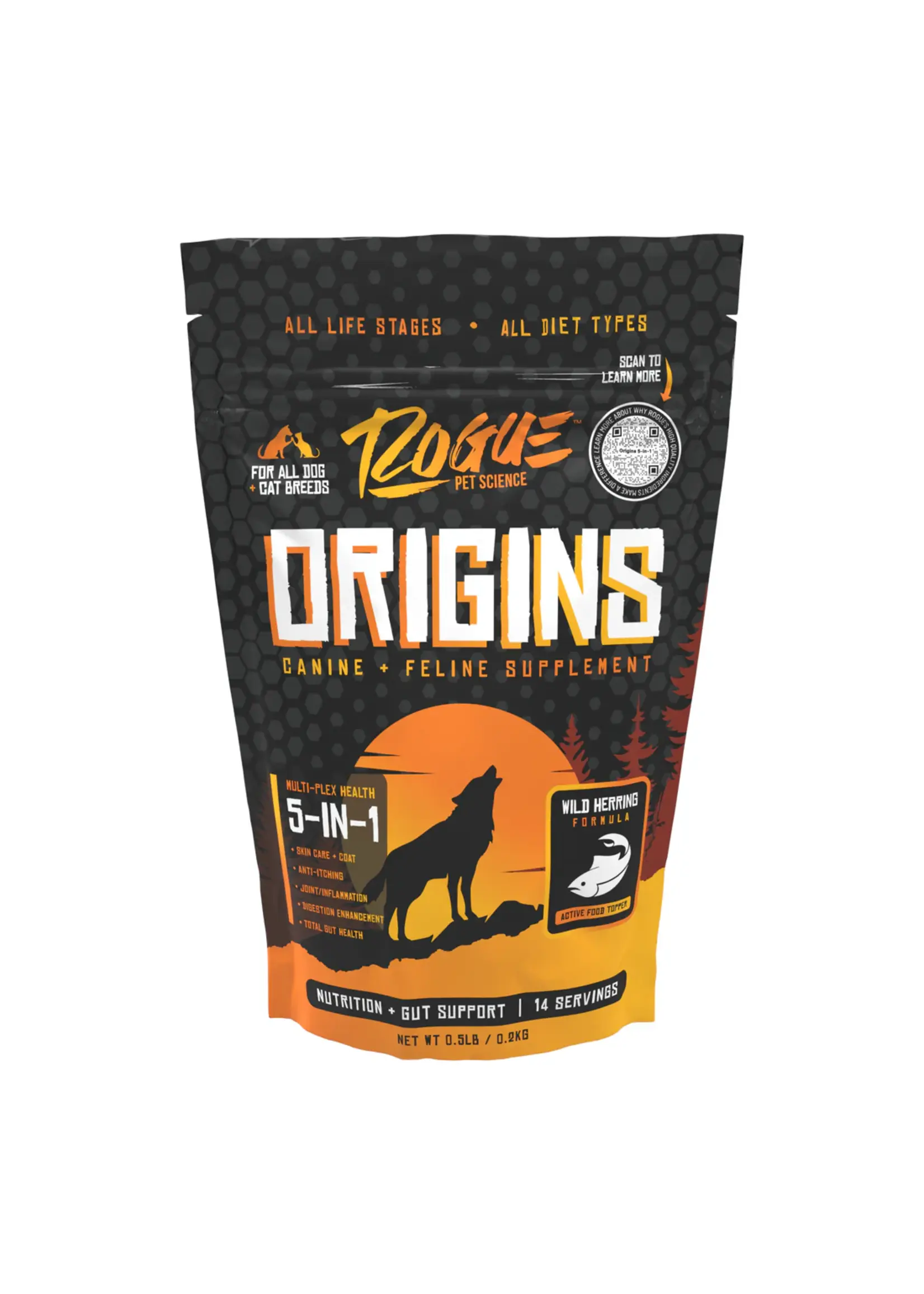 Rogue Pet Science Rogue Origins Canine 5 in 1