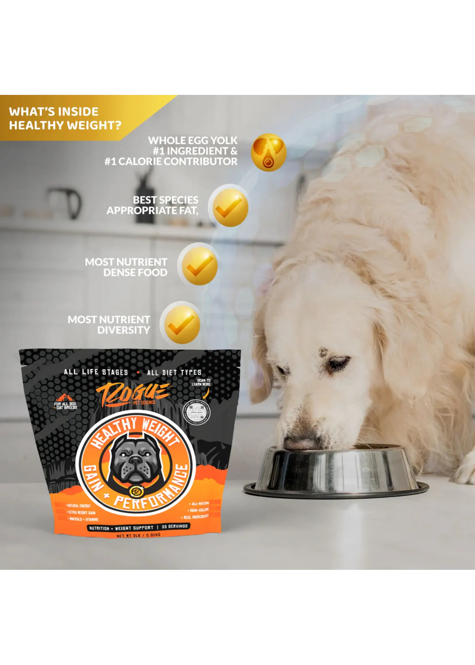 Rogue Pet Science Rogue Healthy Weight 2lbs