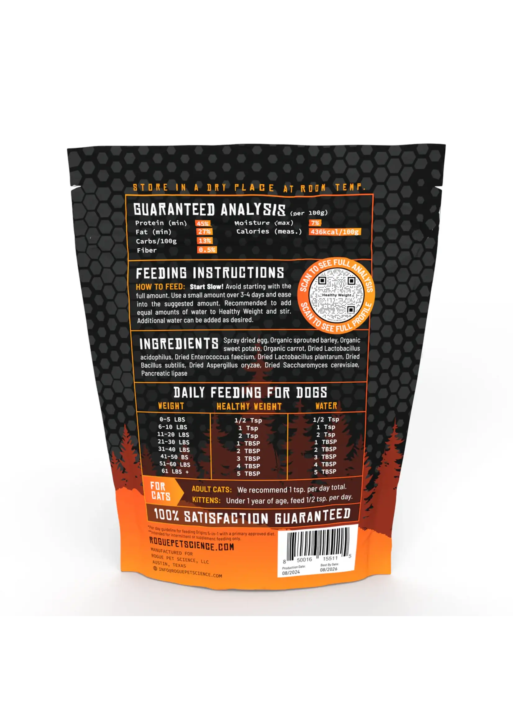 Rogue Pet Science Rogue Healthy Weight 2lbs