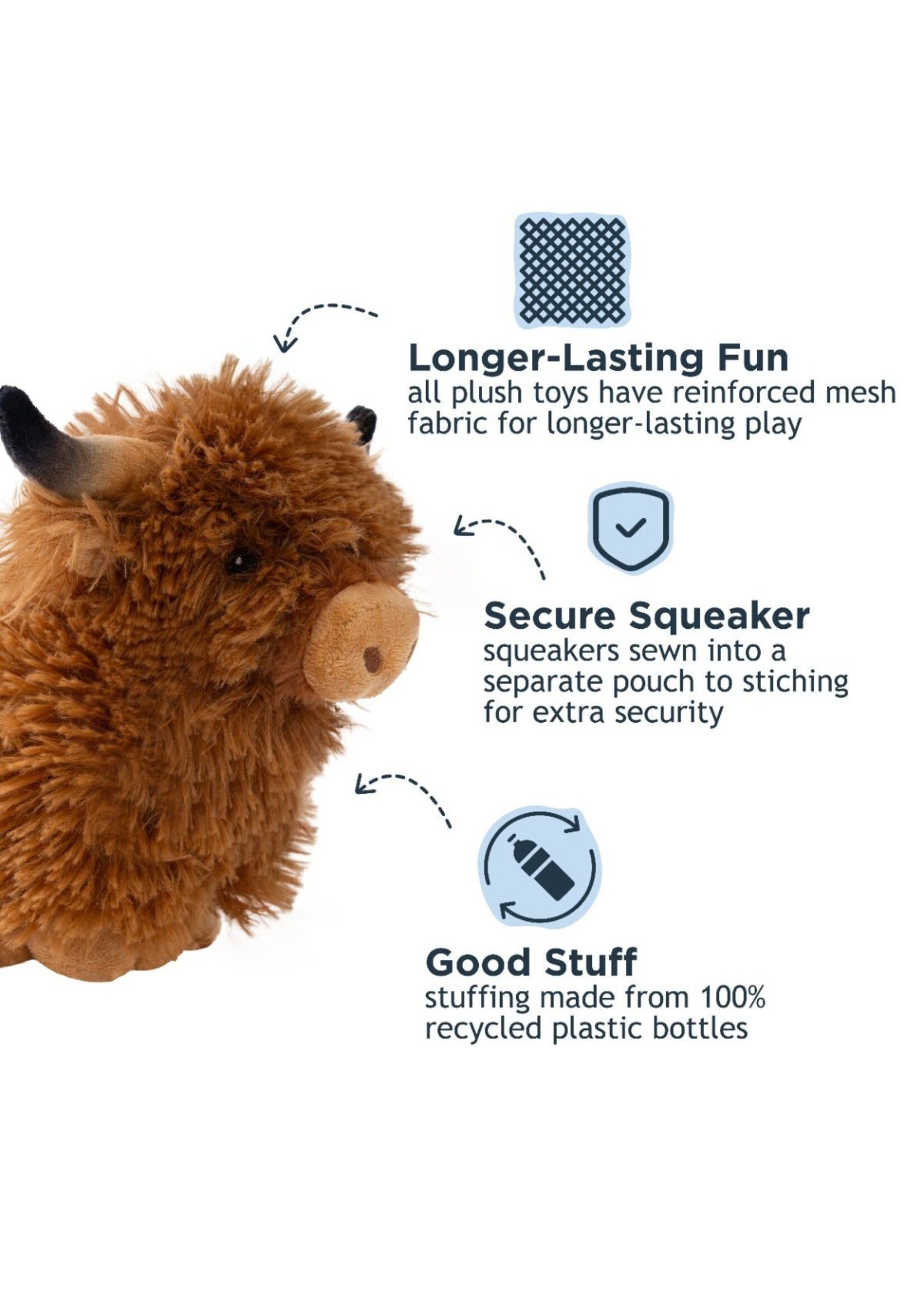 Tall Tails Tall Tails Highland Cow Plush