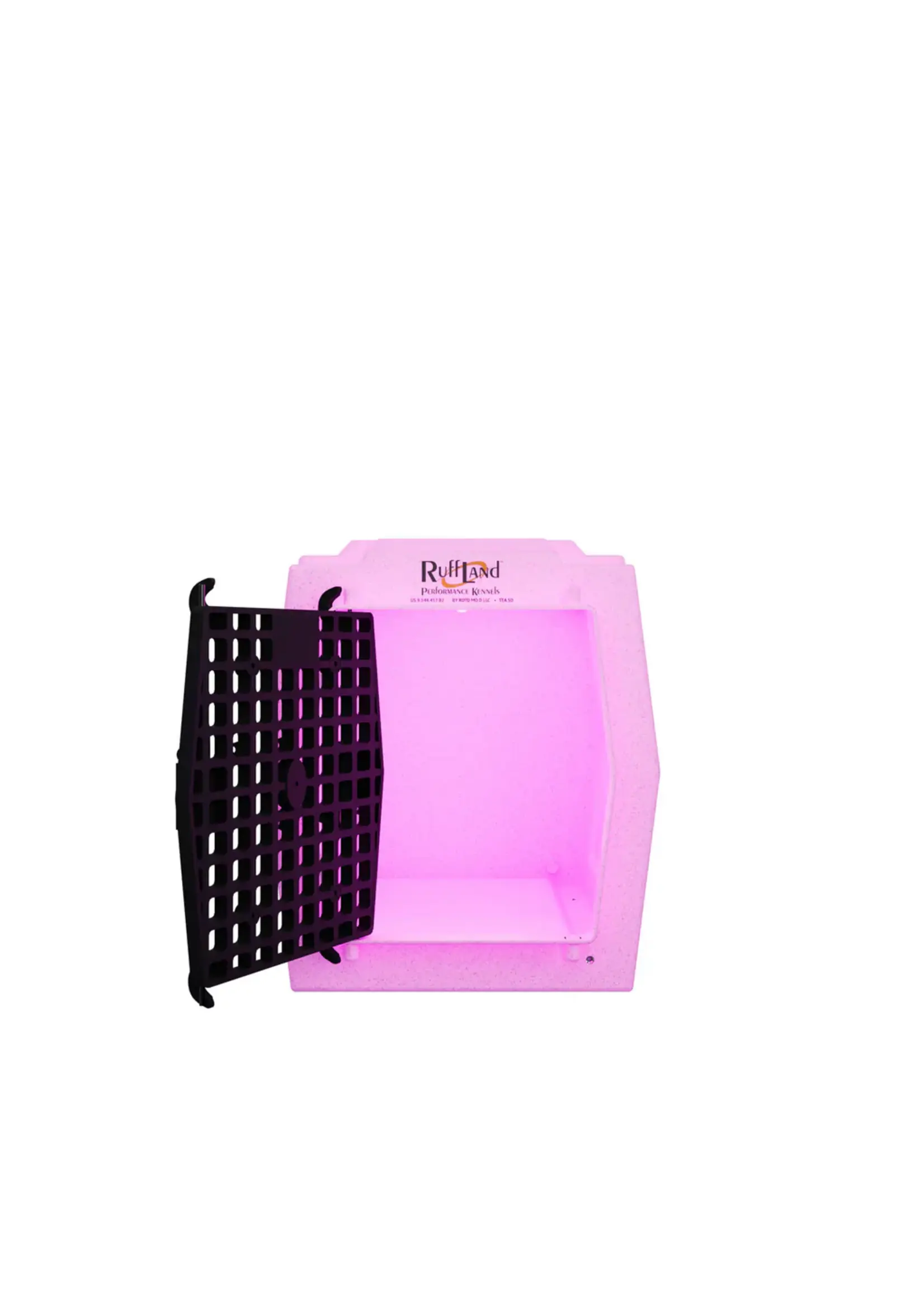 Ruff Land Ruff Land Performance Kennel Light Pink