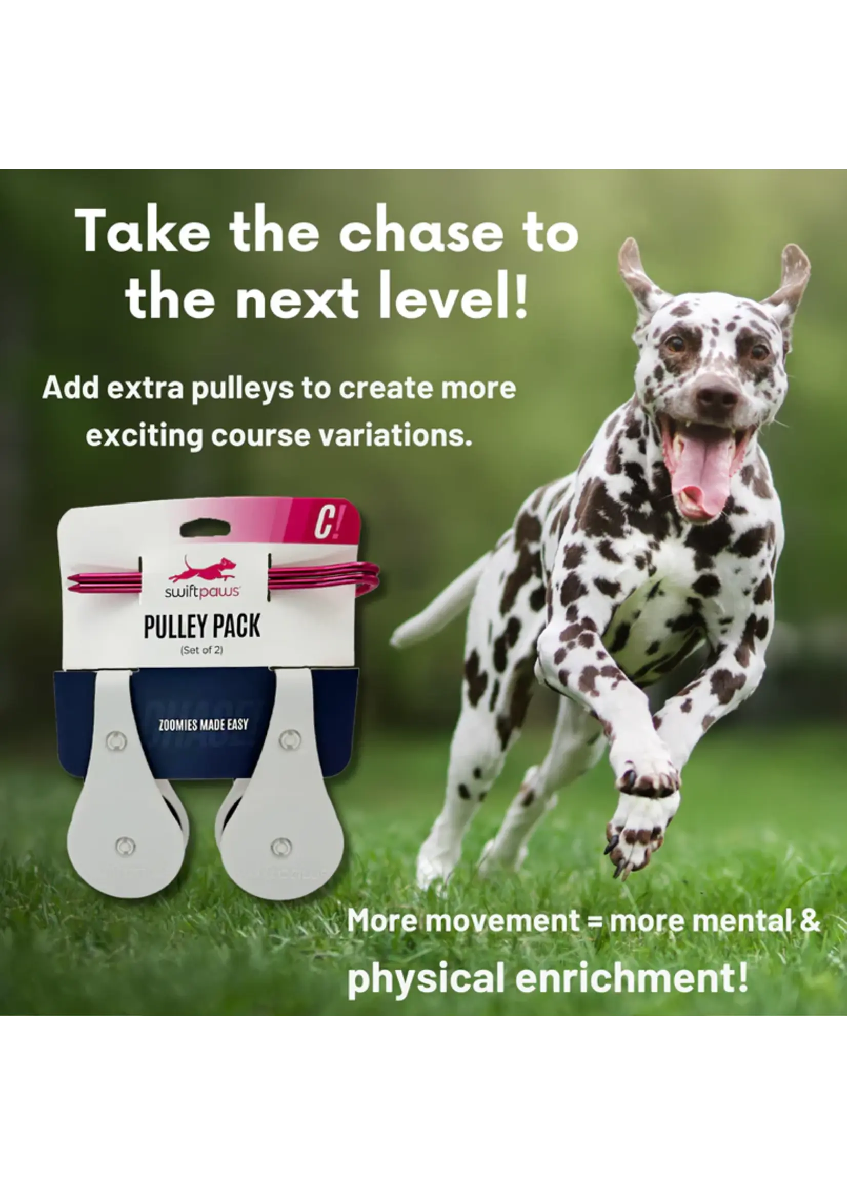 Swift Paws Swift Paws Chase! Pulley Pack