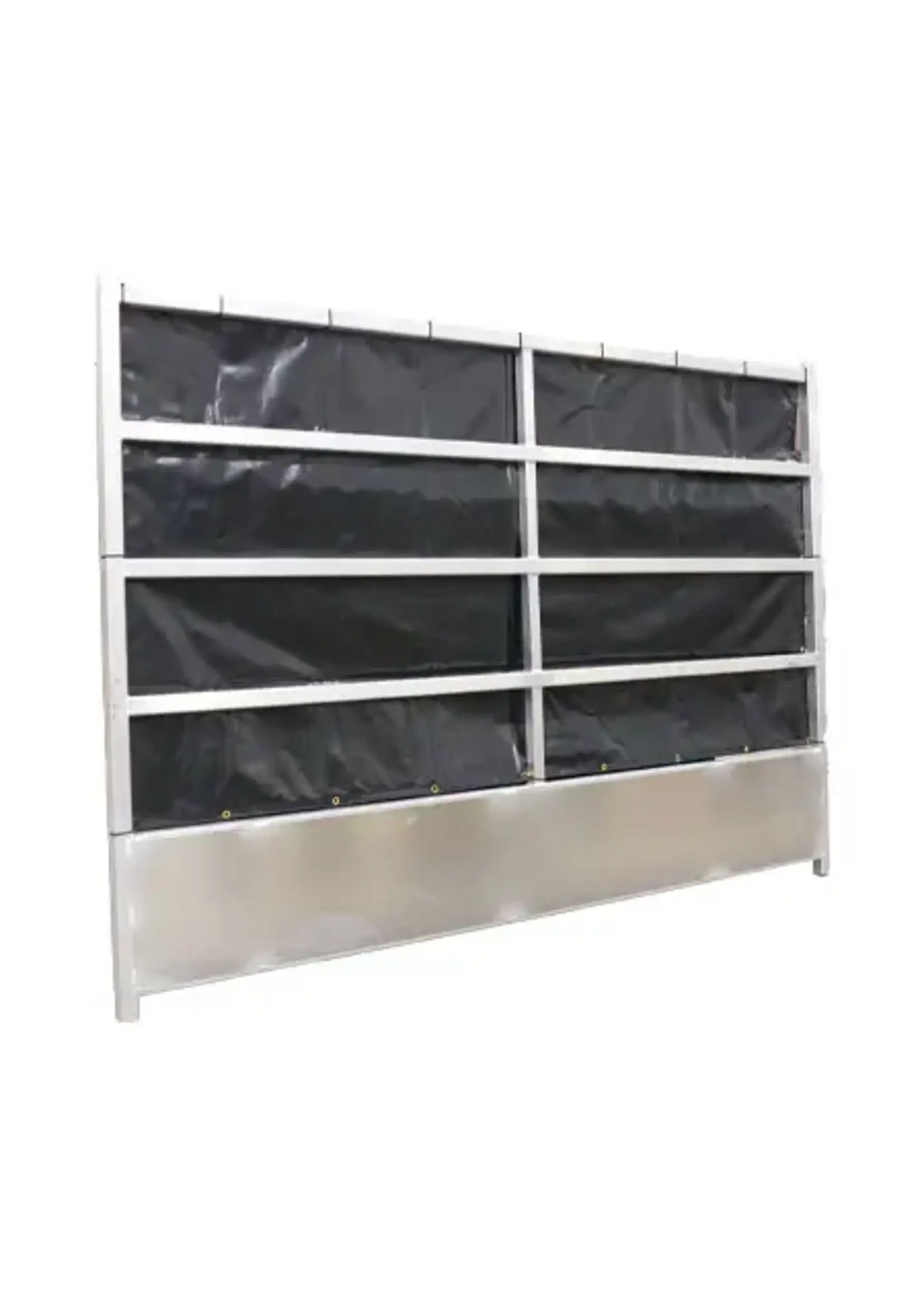 Sullivan Supply Sullivan Supply front Stall Panel Tarp 8ft x 50" Black