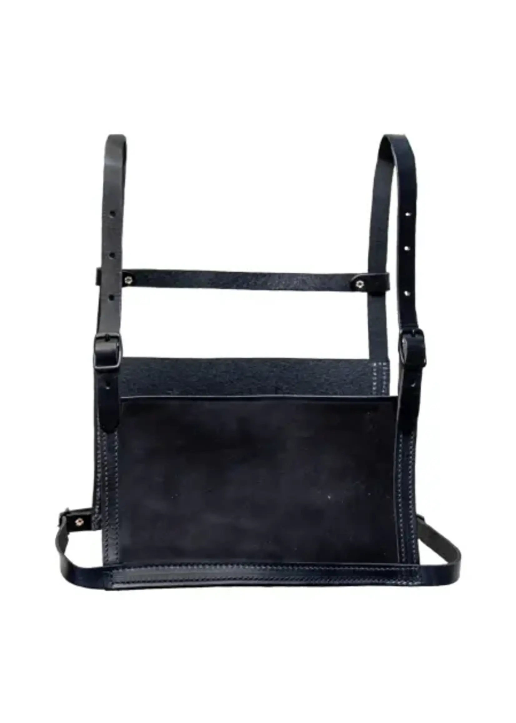 Sullivan Supply Sullivan Supply Leather Exhibitor Harness Black Small/Medium