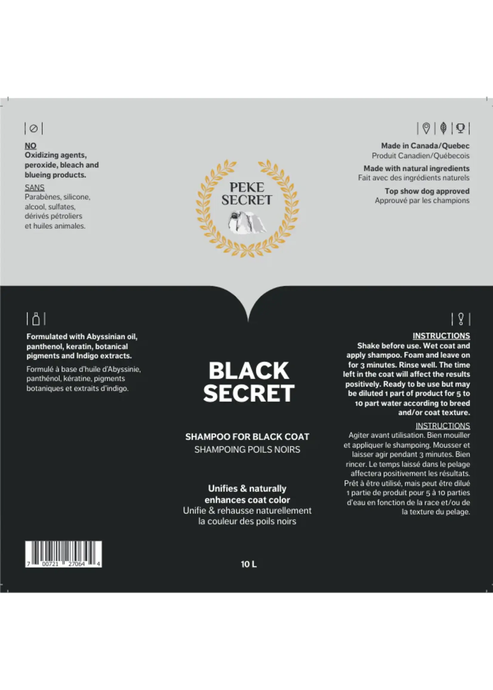 Peke Secret Peke Secret Black Secret