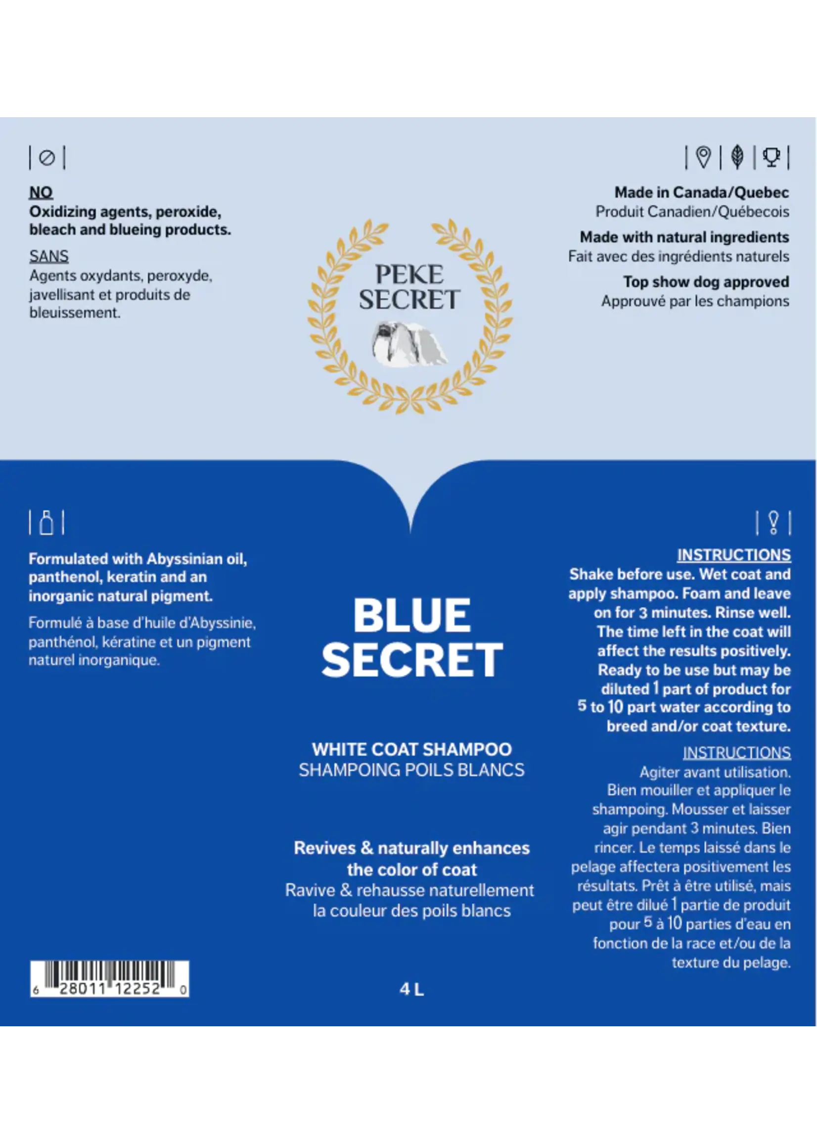 Peke Secret Peke Secret Blue Secret